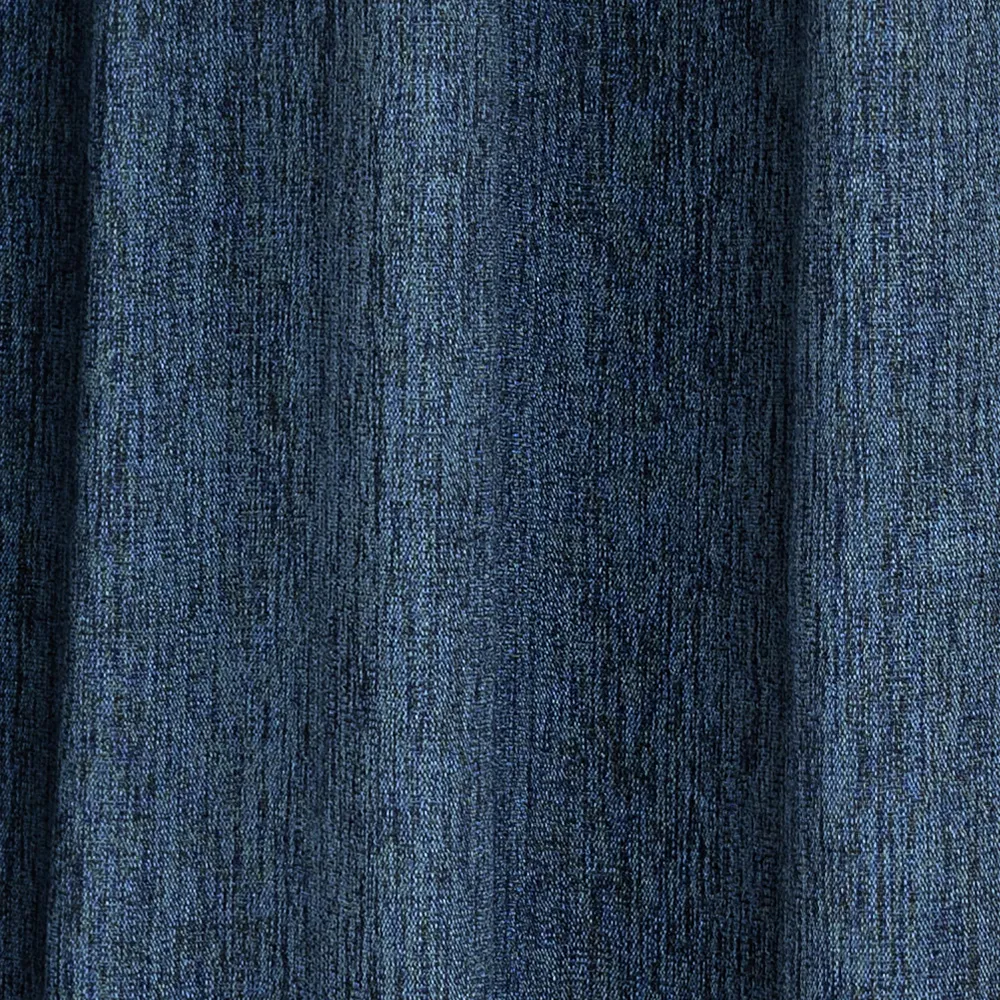 Gordijnen - Verduisteringsgordijnen Raya (blauw)