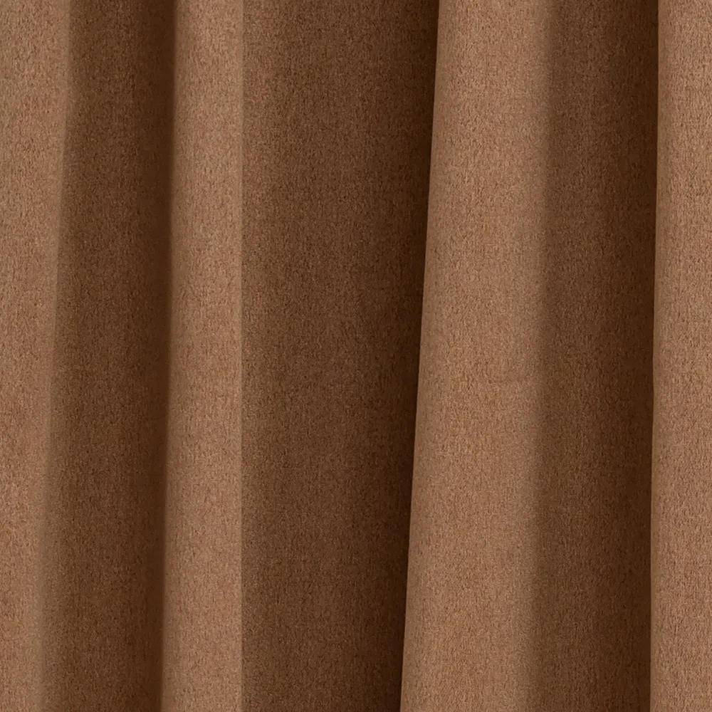 Gordijnen - Verduisteringsgordijnen Flora (bruin)