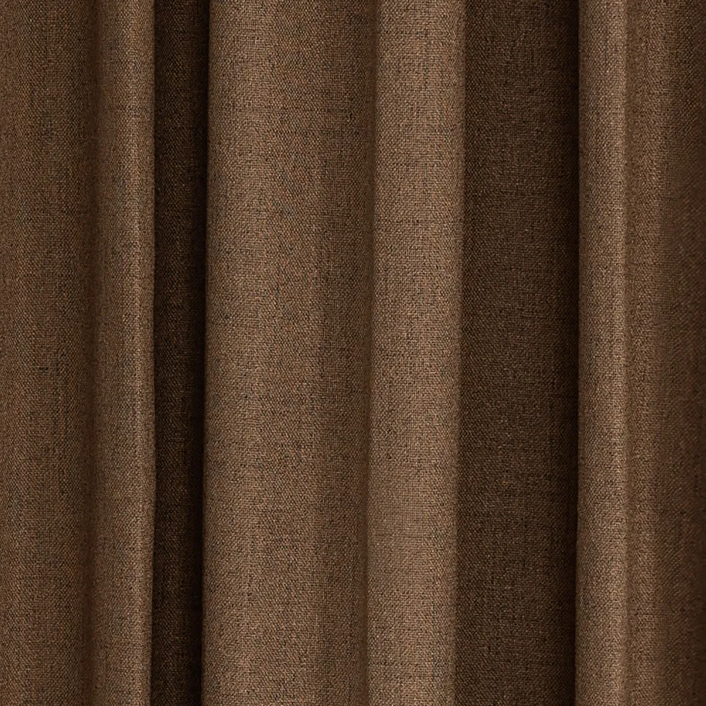 Gordijnen - Verduisteringsgordijnen Amaris (donker bruin)