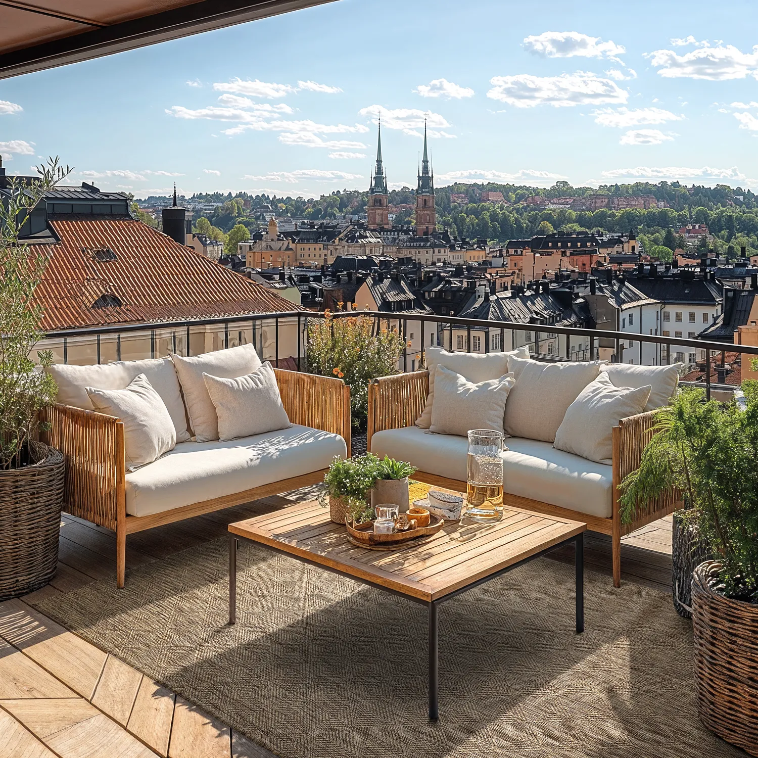 Vloerkleden voor binnen en buiten - Caldwell (bruin)