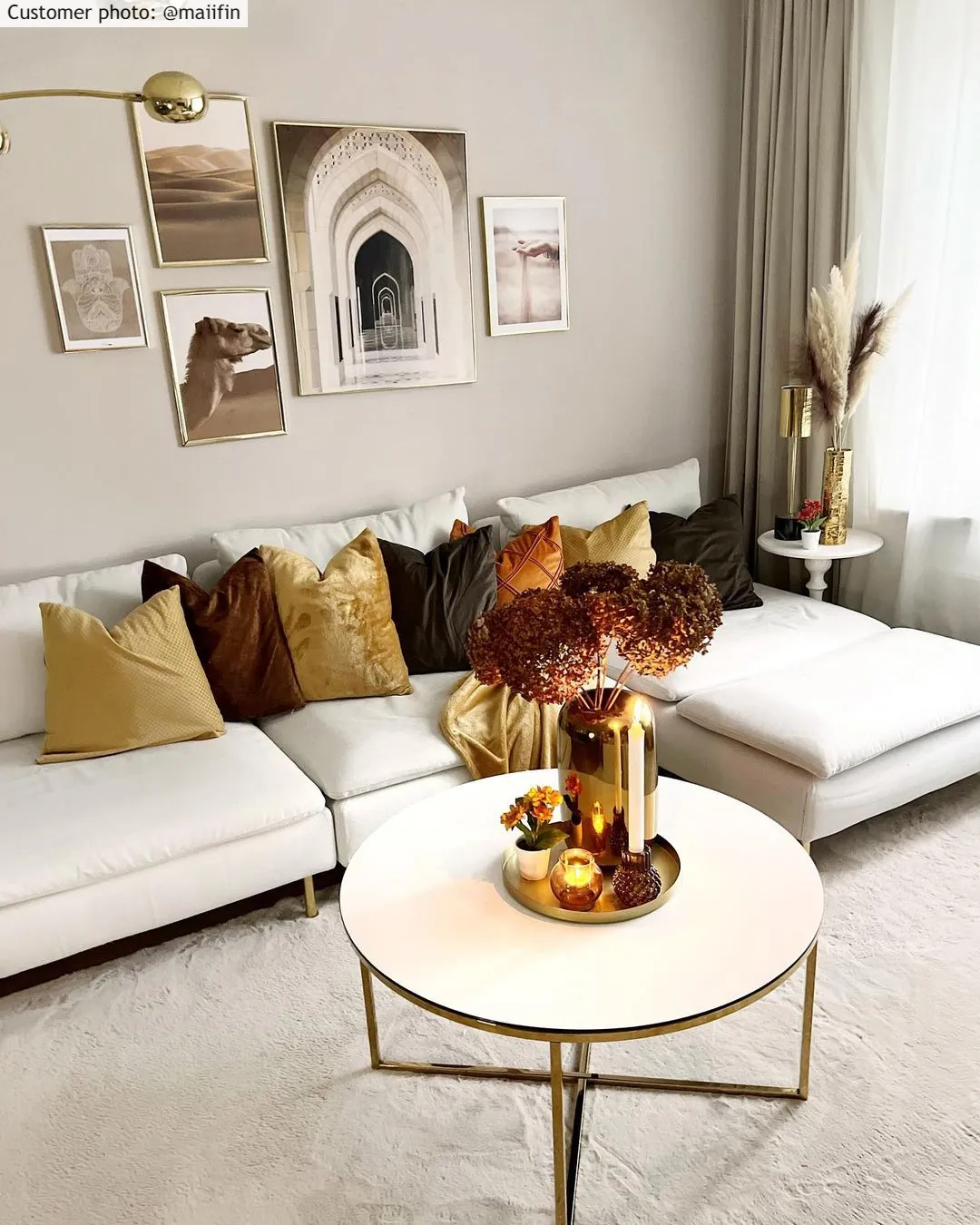 Hoogpolig vloerkleed - Aranga Super Soft Fur (beige)