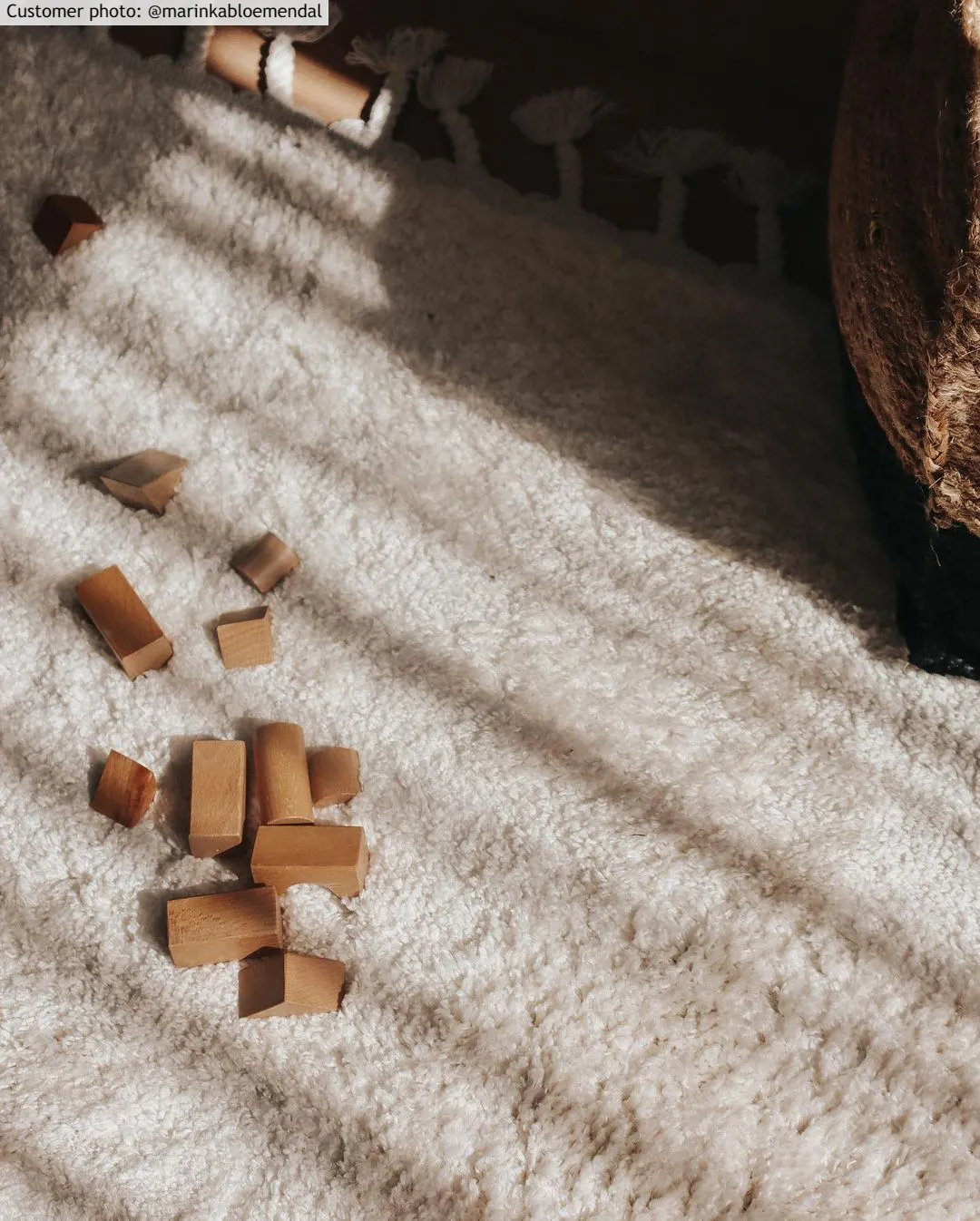 Hoogpolig vloerkleed - Cudillero (beige)