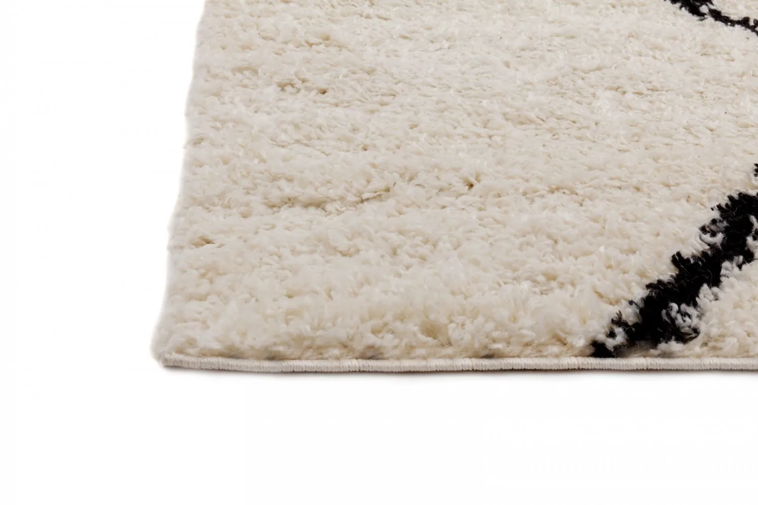 Ronde vloerkleden - Marsa (zwart/wit)