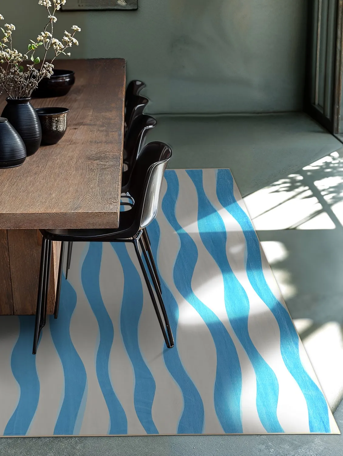 Wilton - Marsala (blauw/wit)