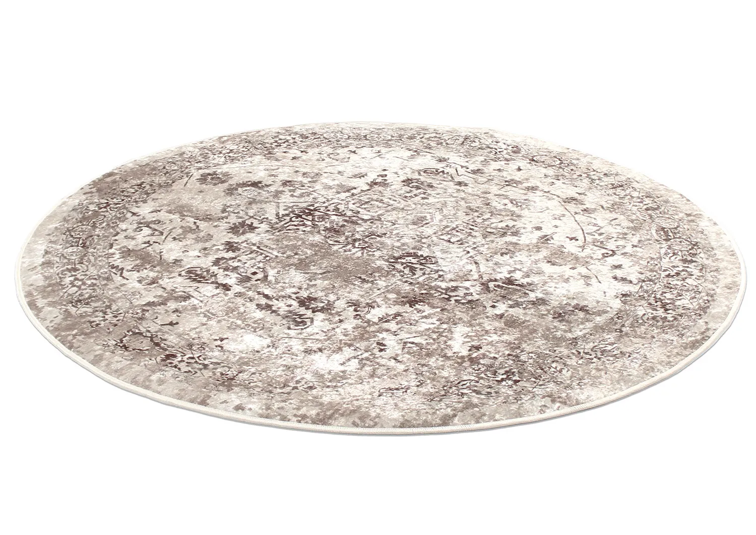 Rond vloerkleed - Mateur (grijs)