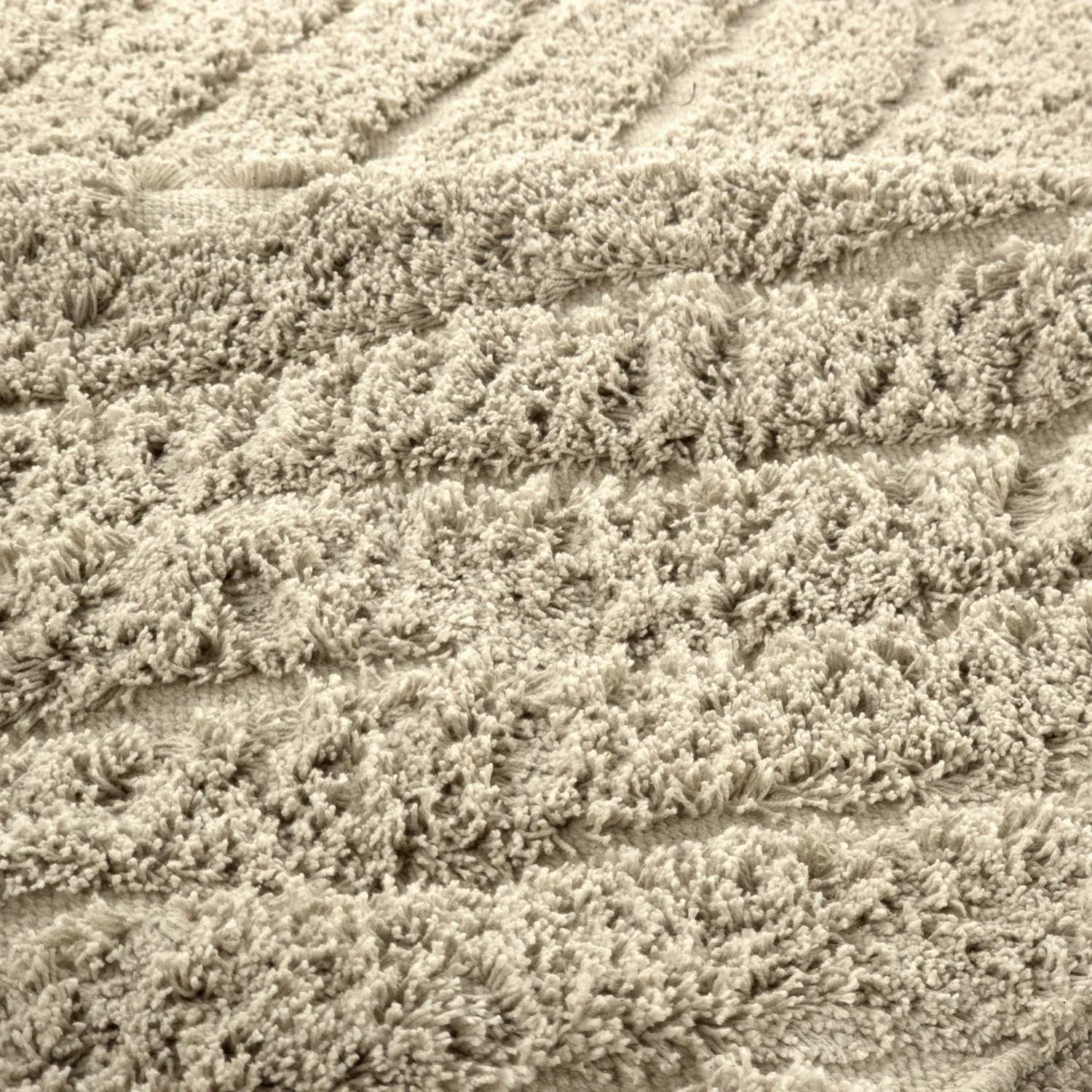 Hoogpolig vloerkleed - Amberley Natural Cotton Shaggy (beige)