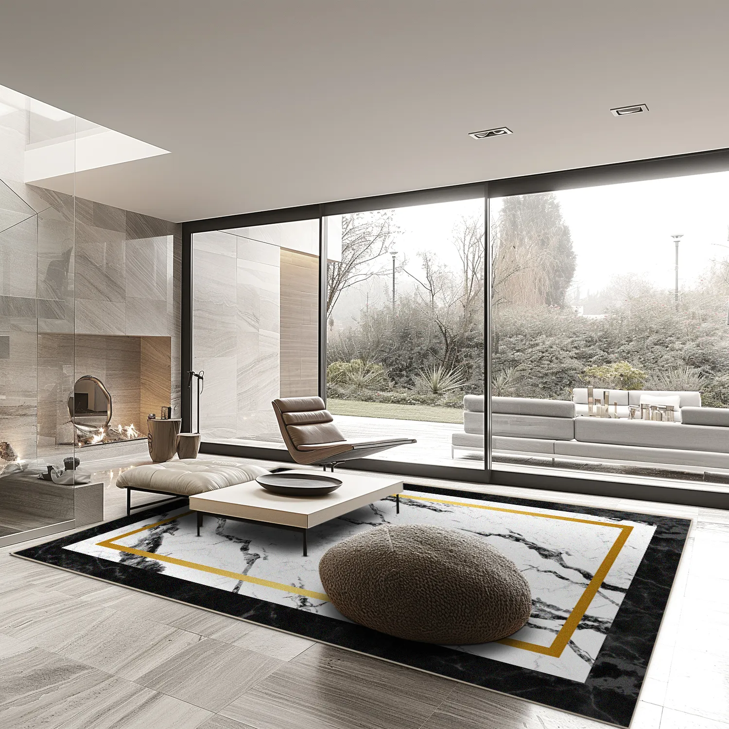 Wilton - Avola (zwart/wit/goud)