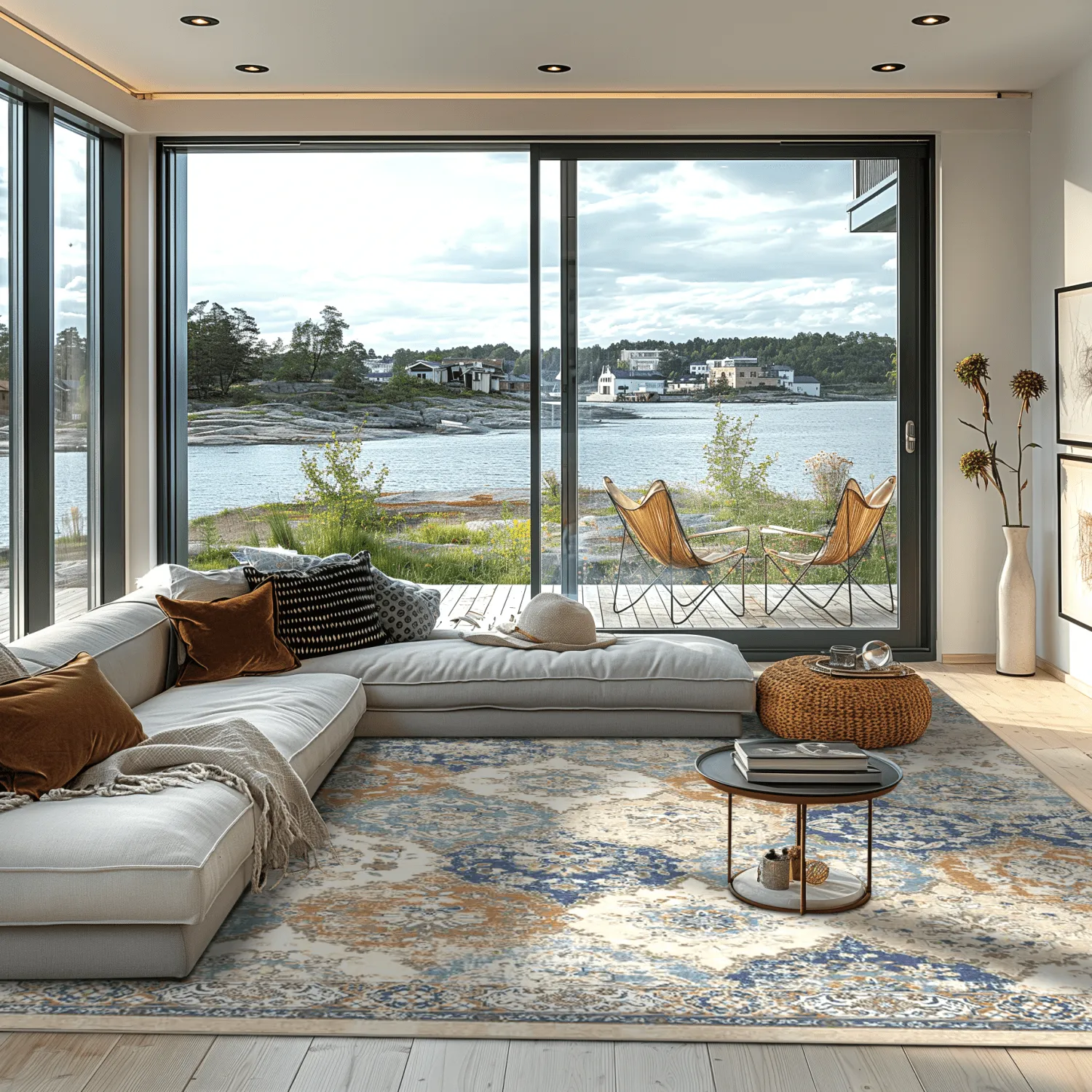 Wilton - Bohemia (blauw/multi)