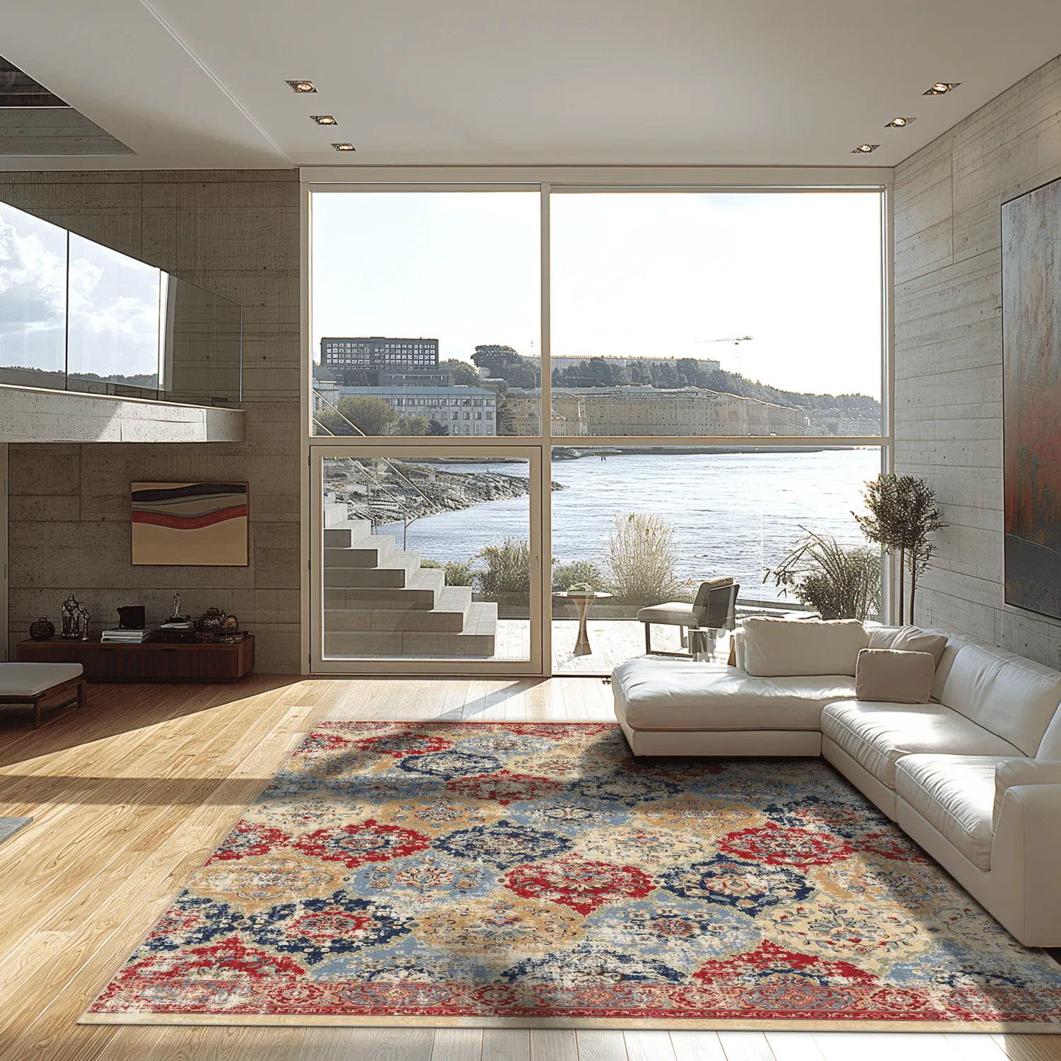 Wilton - Bohemia (rood/multi)