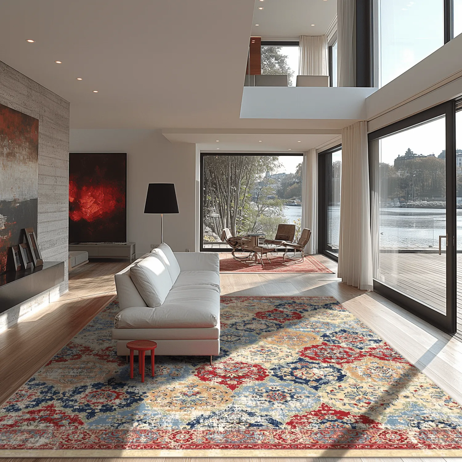 Wilton - Bohemia (rood/multi)