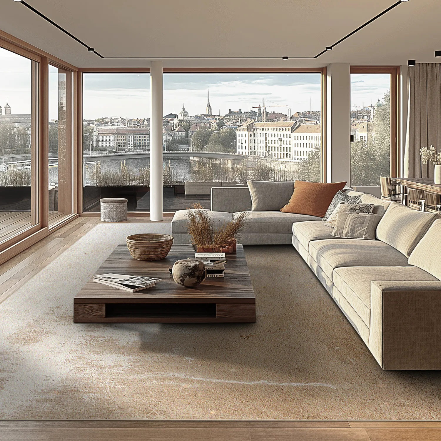 Wilton - Bornos (grijs/beige)