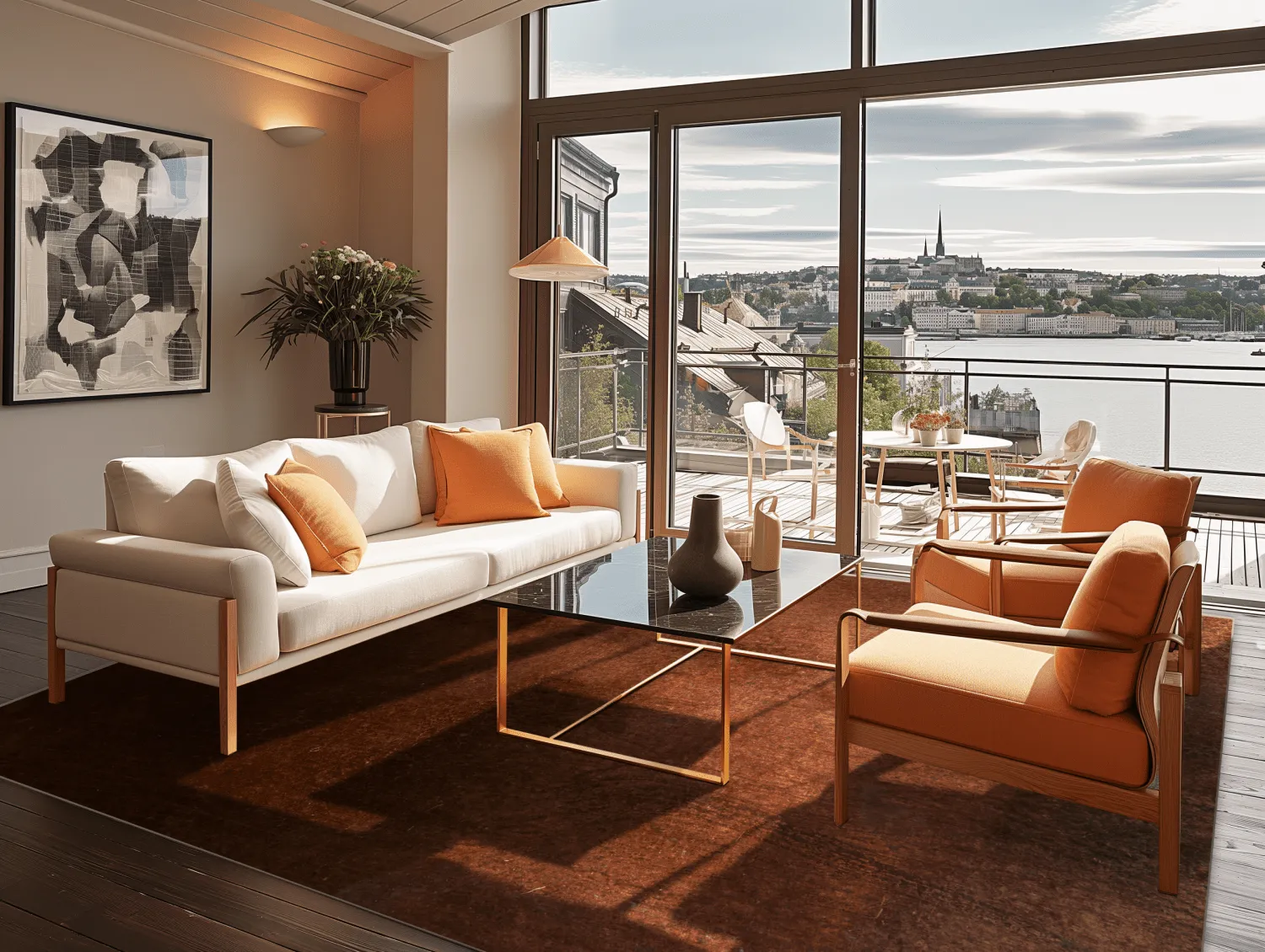 Wilton - Bovera (bruin/rood)