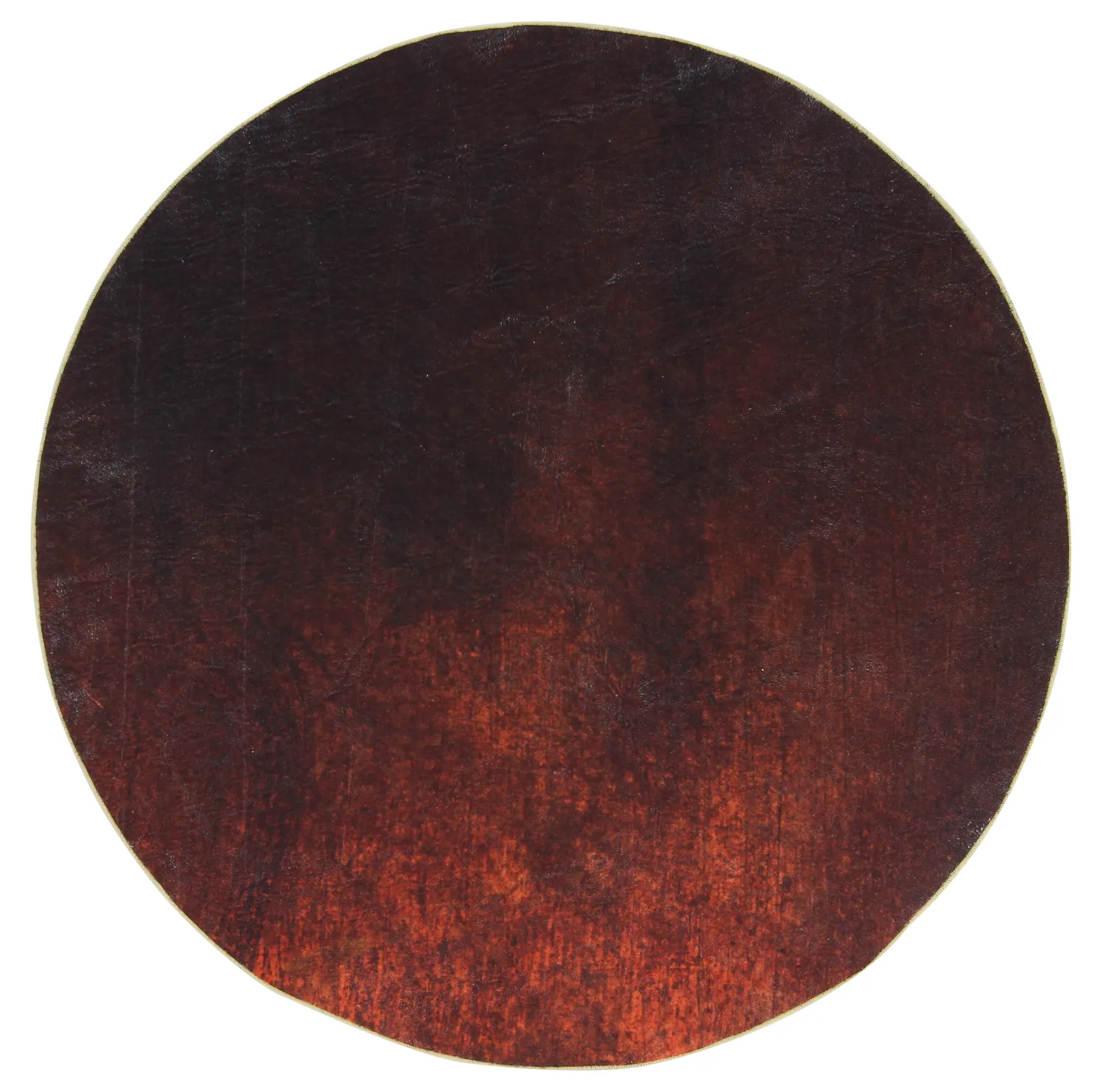 Rond vloerkleed - Bovera (rood)