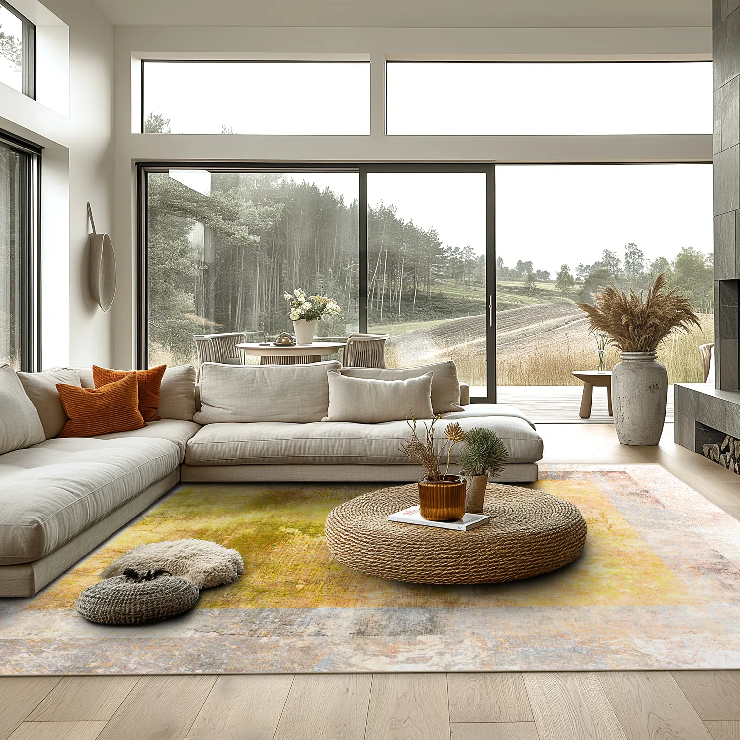 Wilton - Budoni (grijs/beige/geel)