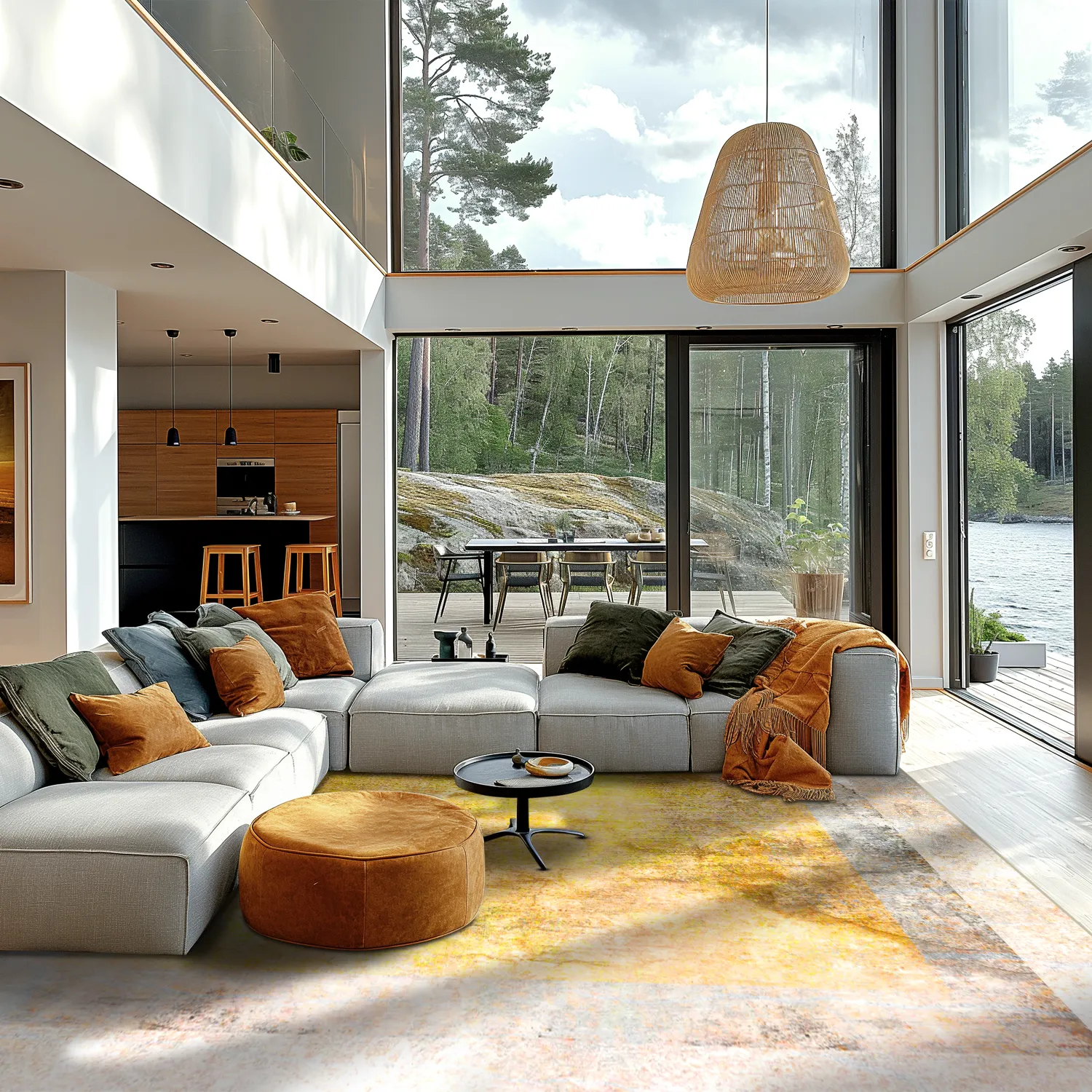 Wilton - Budoni (grijs/beige/geel)