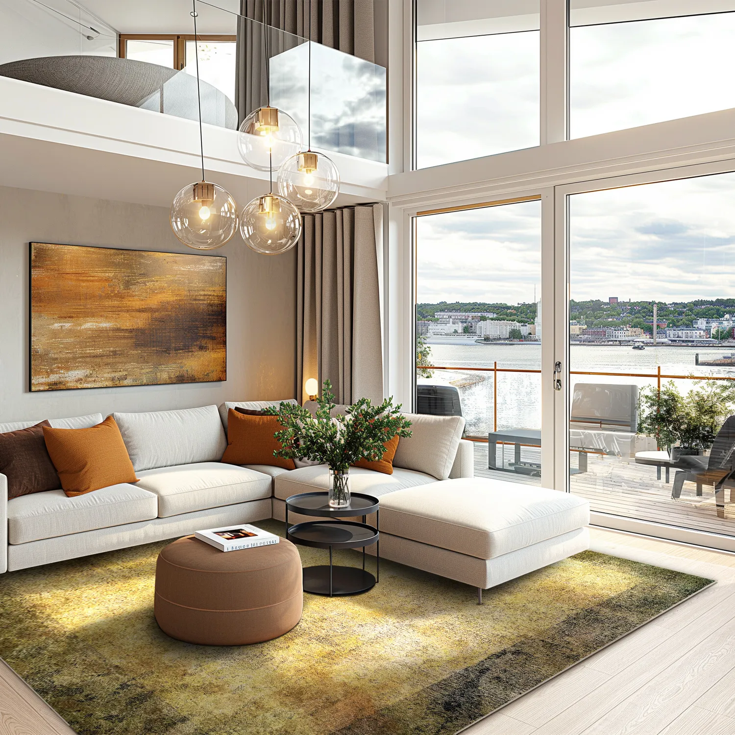 Wilton - Campana (beige/geel)