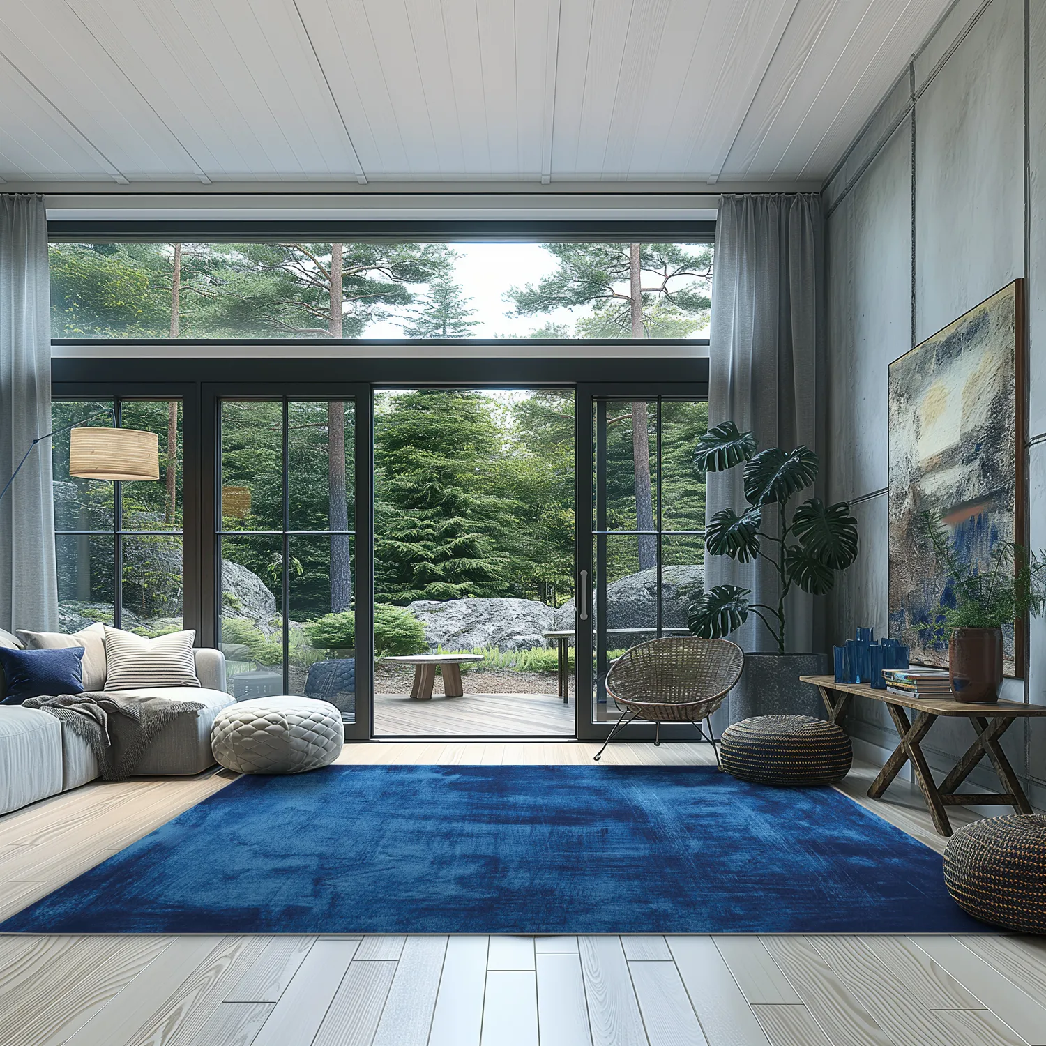 Wilton - Campile (blauw)