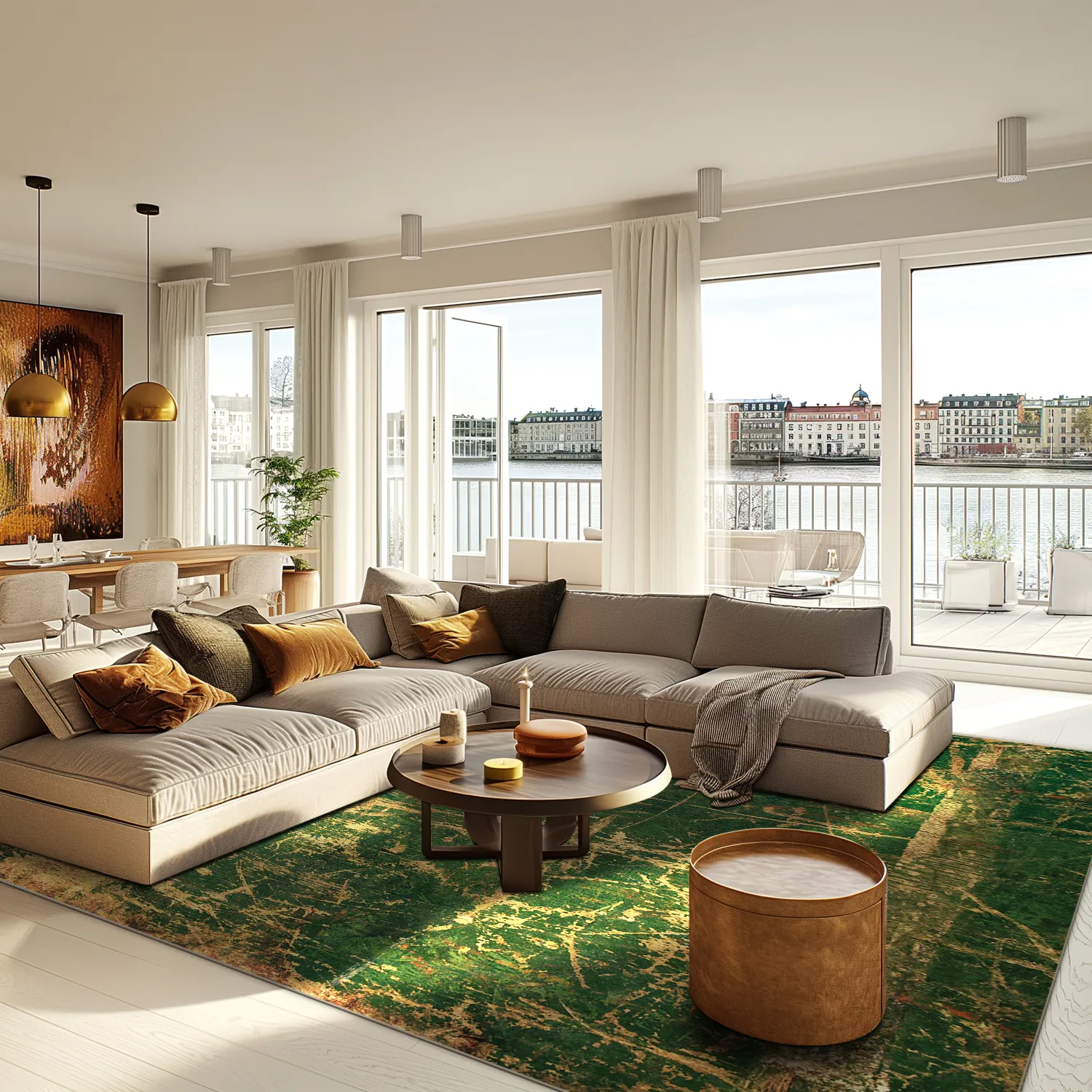 Wilton - Cantoria (beige/groen)