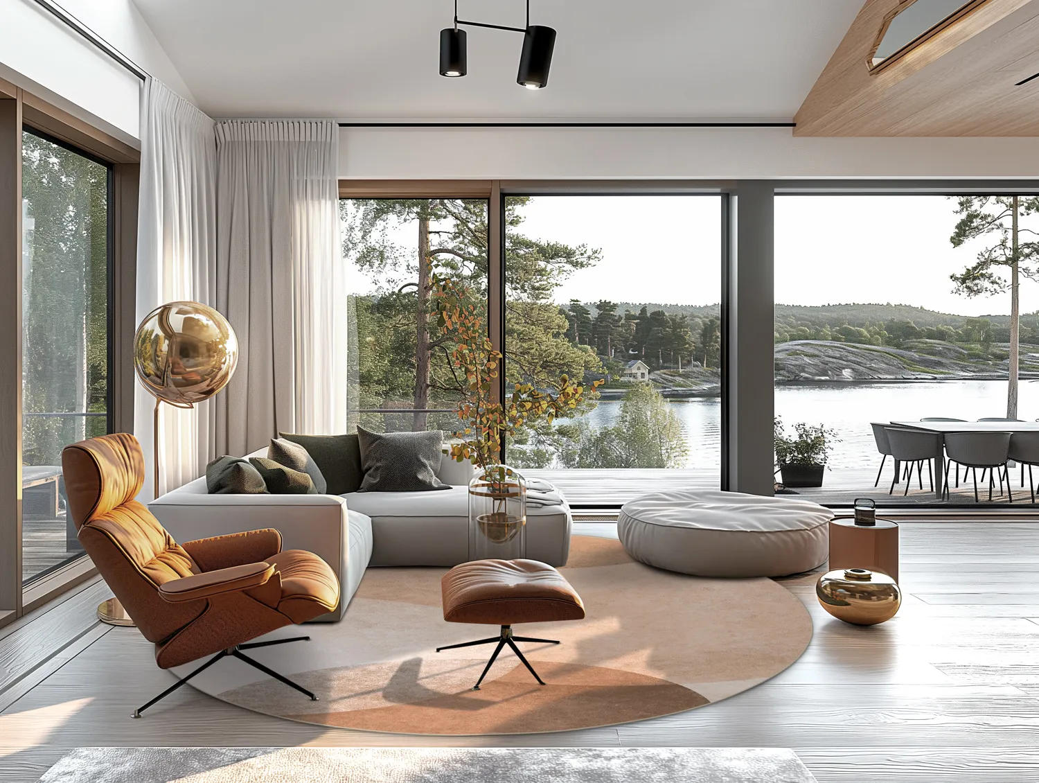 Rond vloerkleed - Craon (multi)