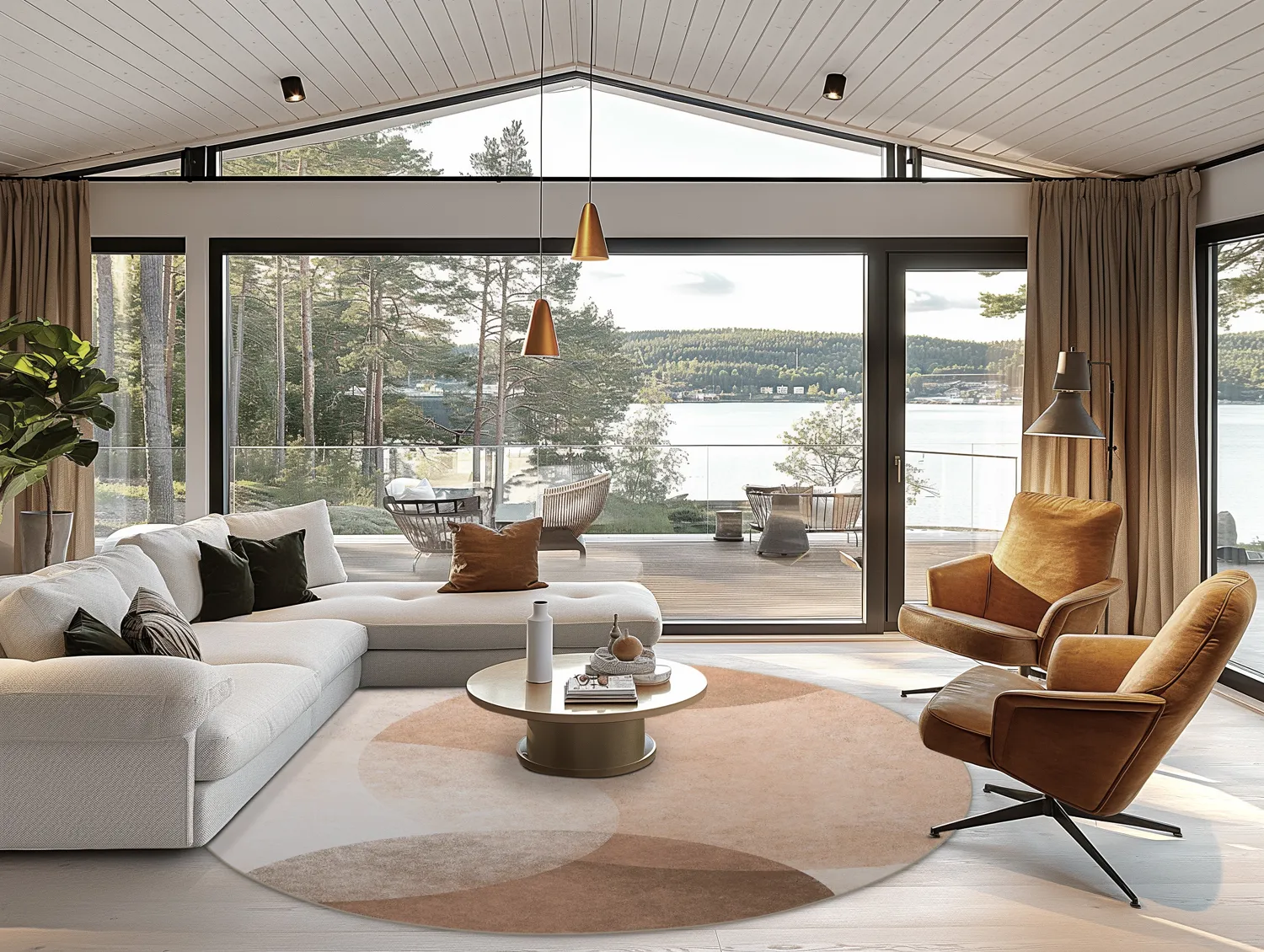 Rond vloerkleed - Craon (multi)