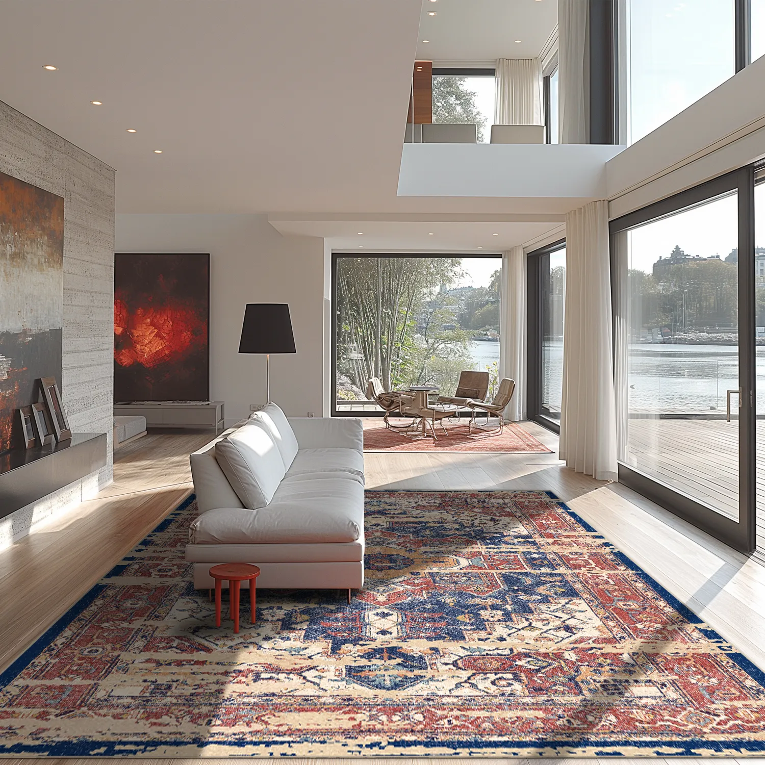 Wilton - Darnah (rood/multi)