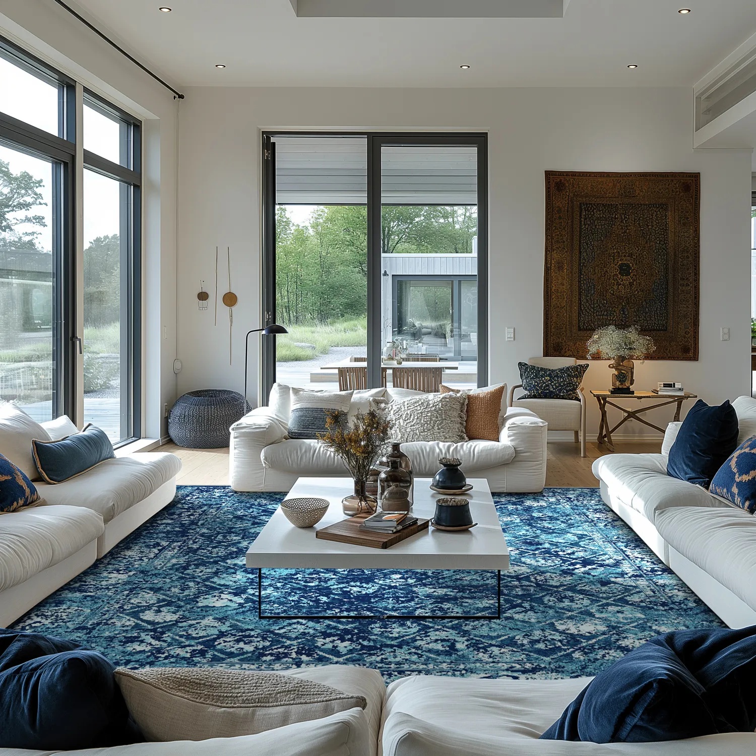 Wilton - Douz (blauw)