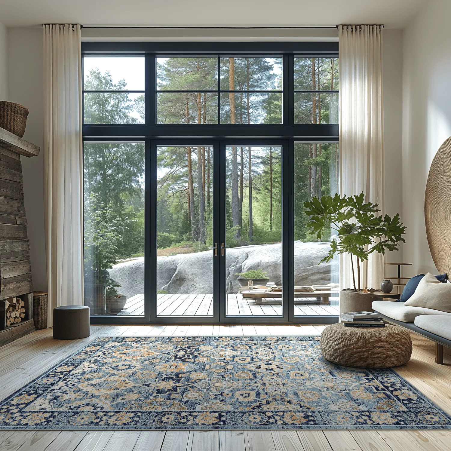 Wilton - Fernana (blauw/multi)