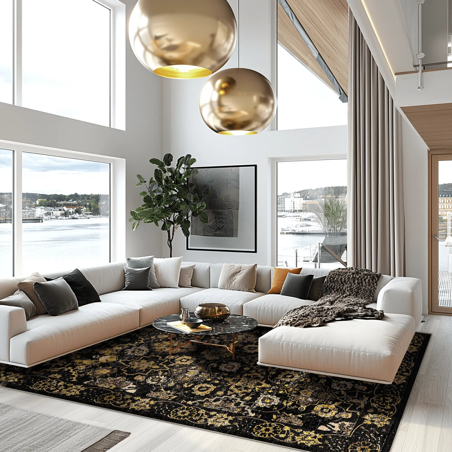 Wilton - Fernana (zwart/goud)