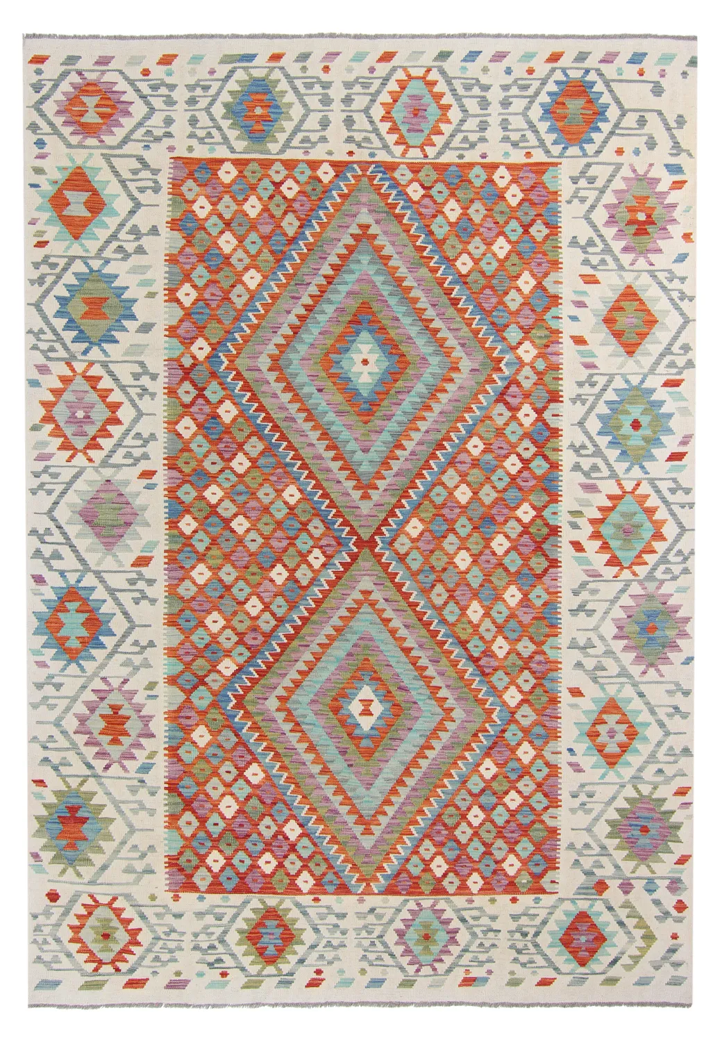 Oriëntaals kilimkleed 299 x 211 cm