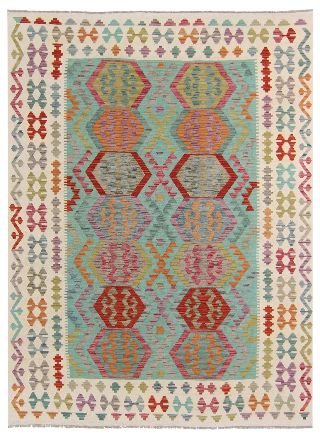 Oriëntaals kilimkleed 231 x 176 cm
