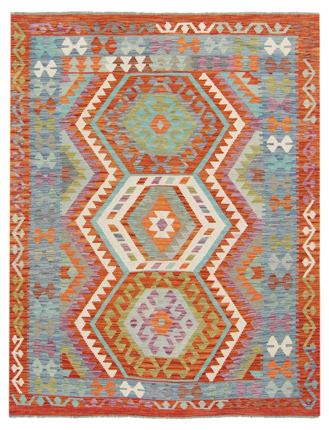 Oriëntaals kilimkleed 198 x 155 cm