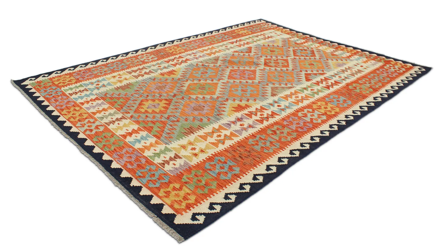 Oriëntaals kilimkleed 247 x 177 cm