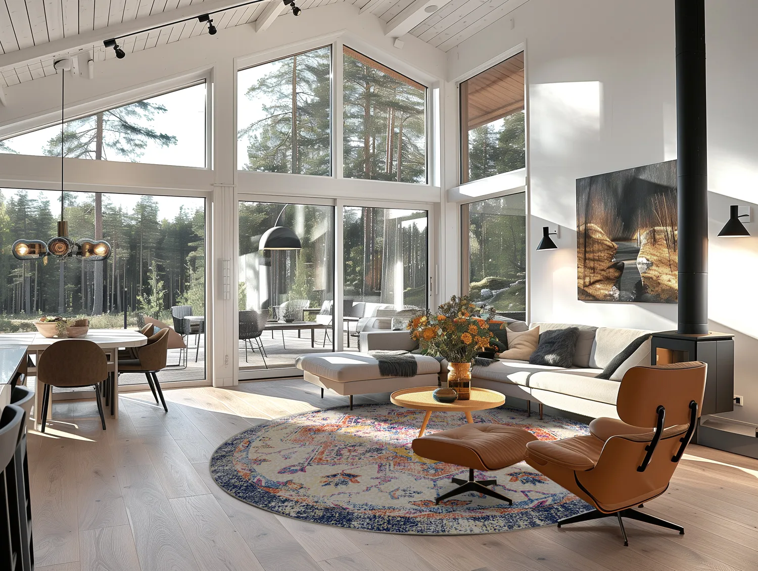 Rond vloerkleed - Lamta (multi)