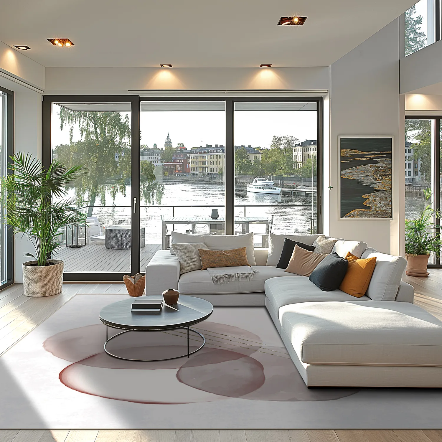 Wilton - Layon (grijs/roze)