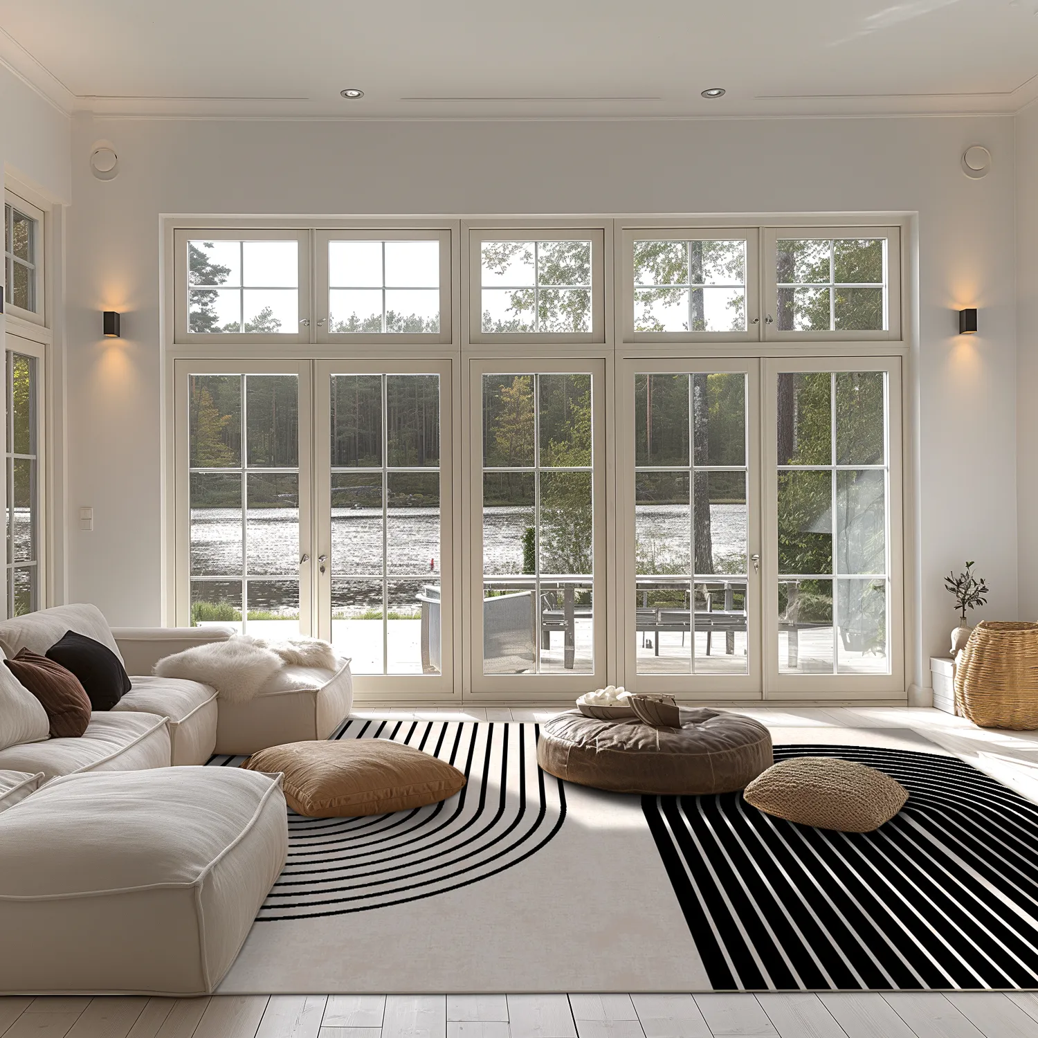 Wilton - Lecce (zwart/beige)