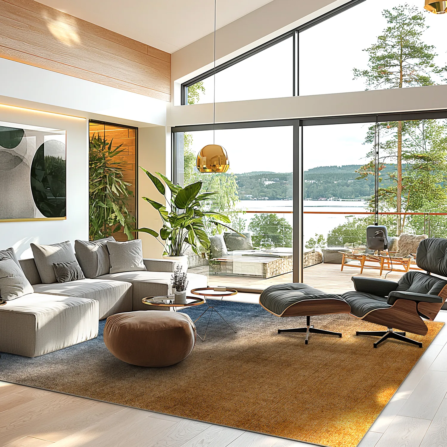 Wilton - Librilla (bruin/blauw)