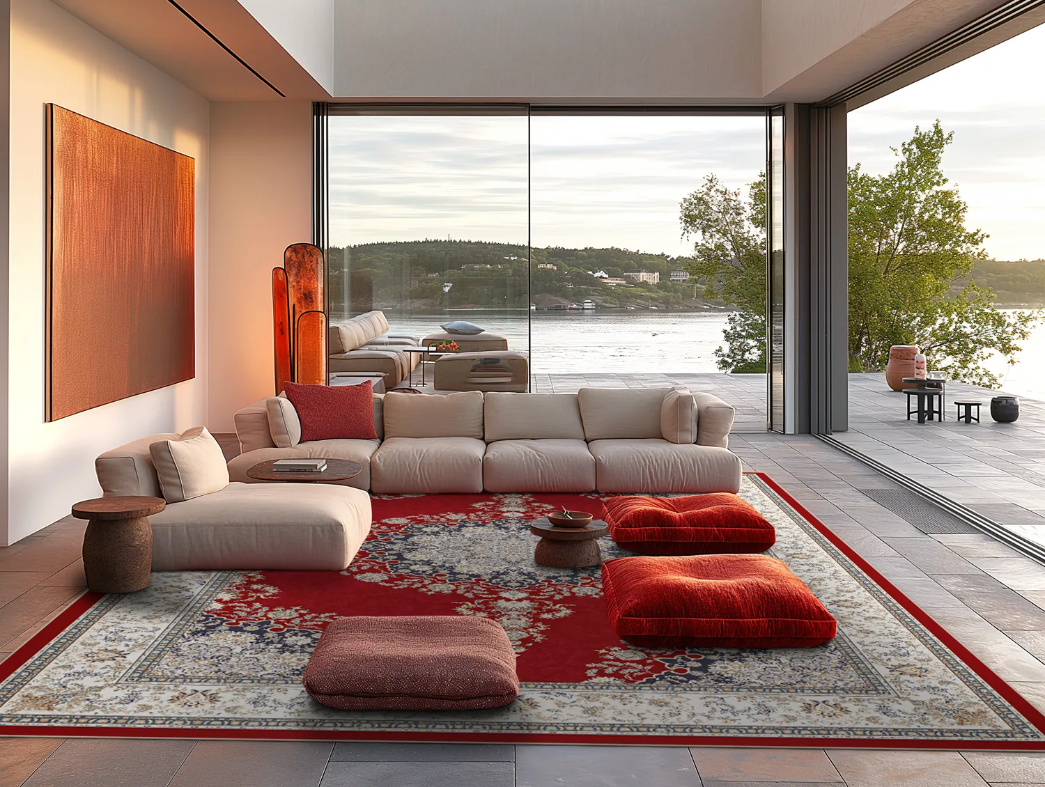 Wilton - Lice (rood/multi)