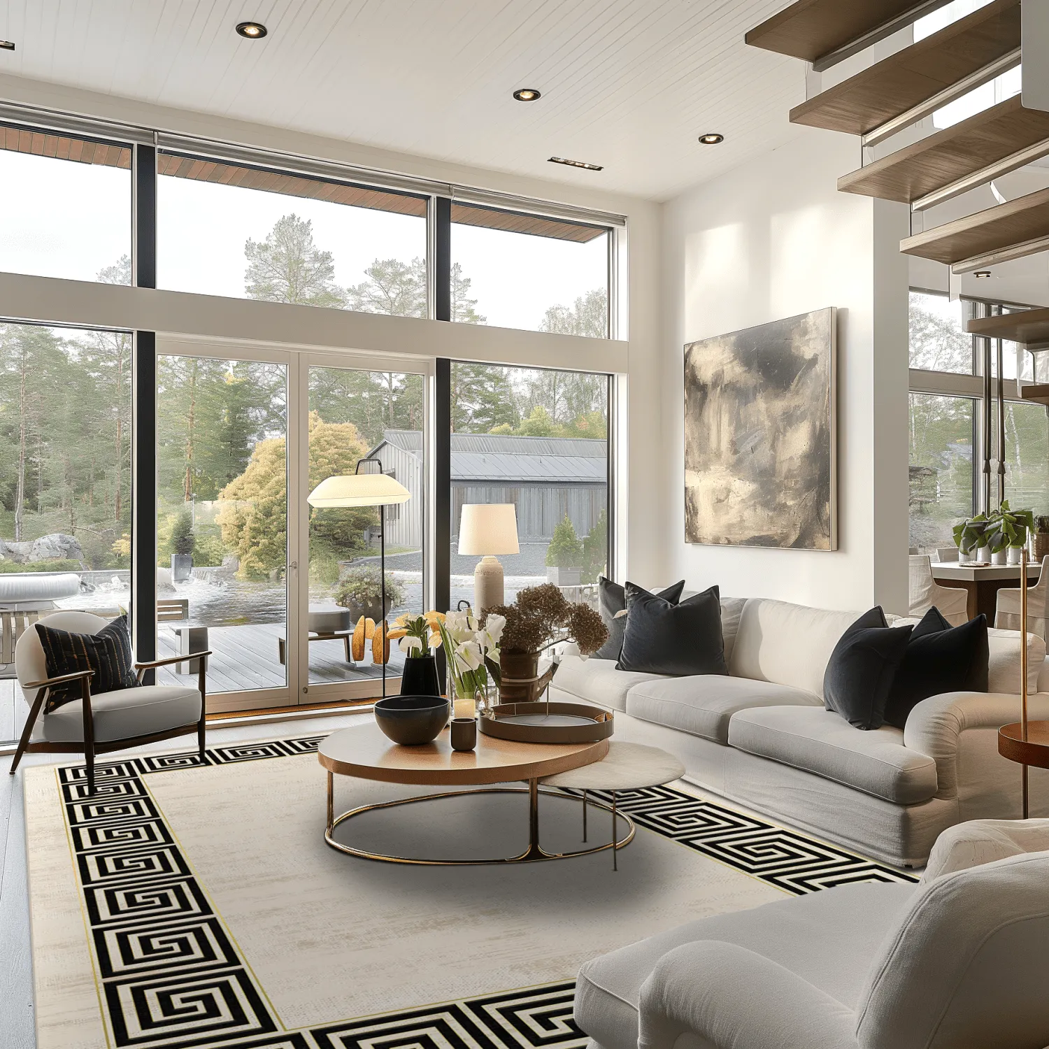 Wilton - Mytos (beige/zwart)