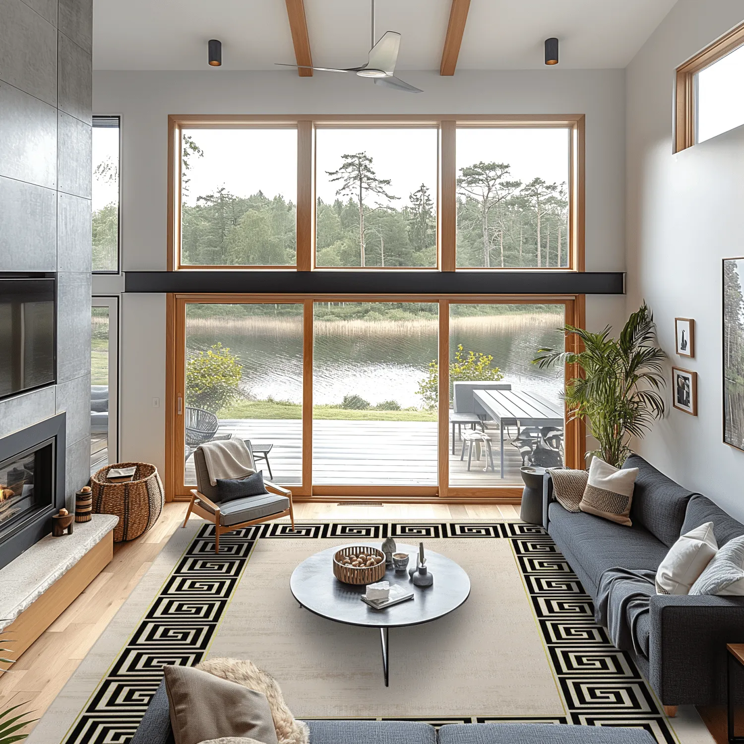 Wilton - Mytos (beige/zwart)