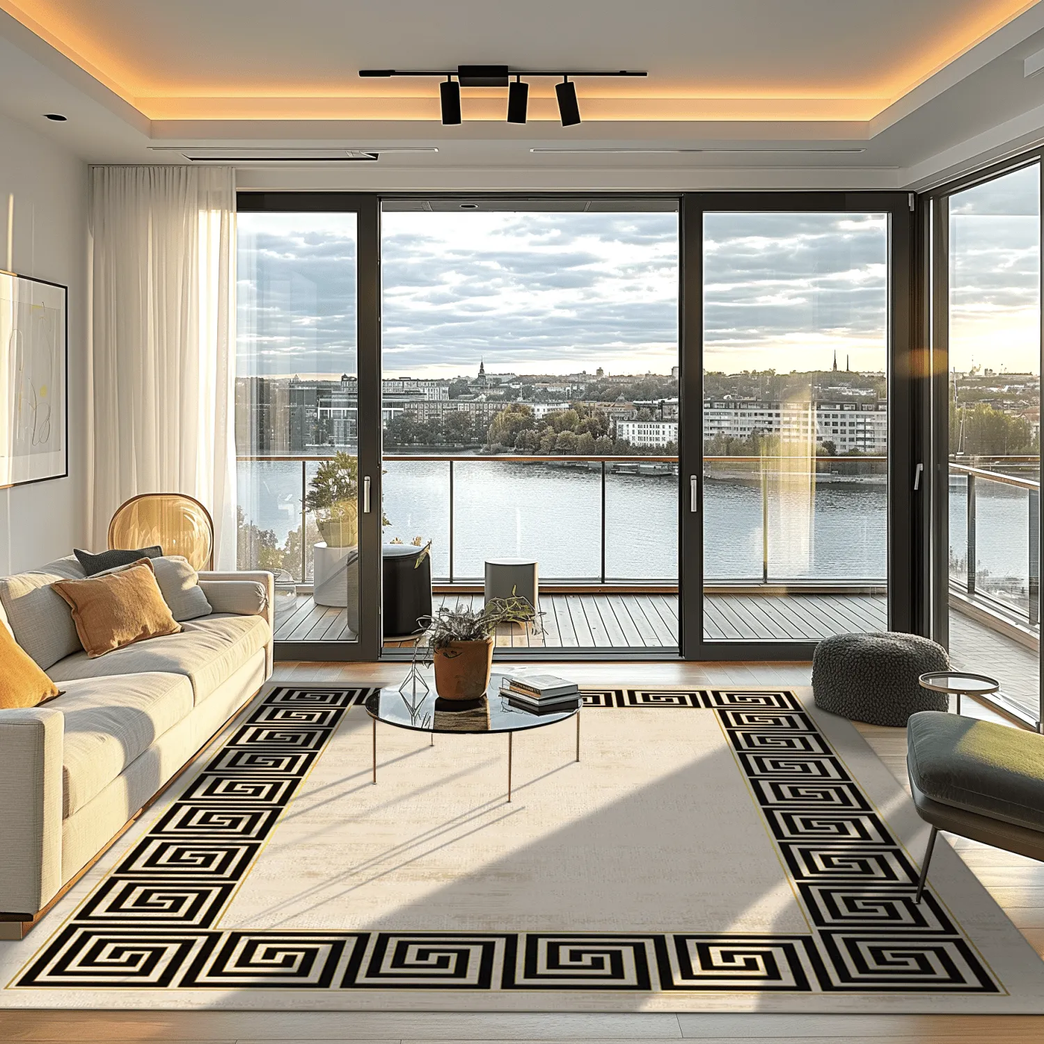 Wilton - Mytos (beige/zwart)