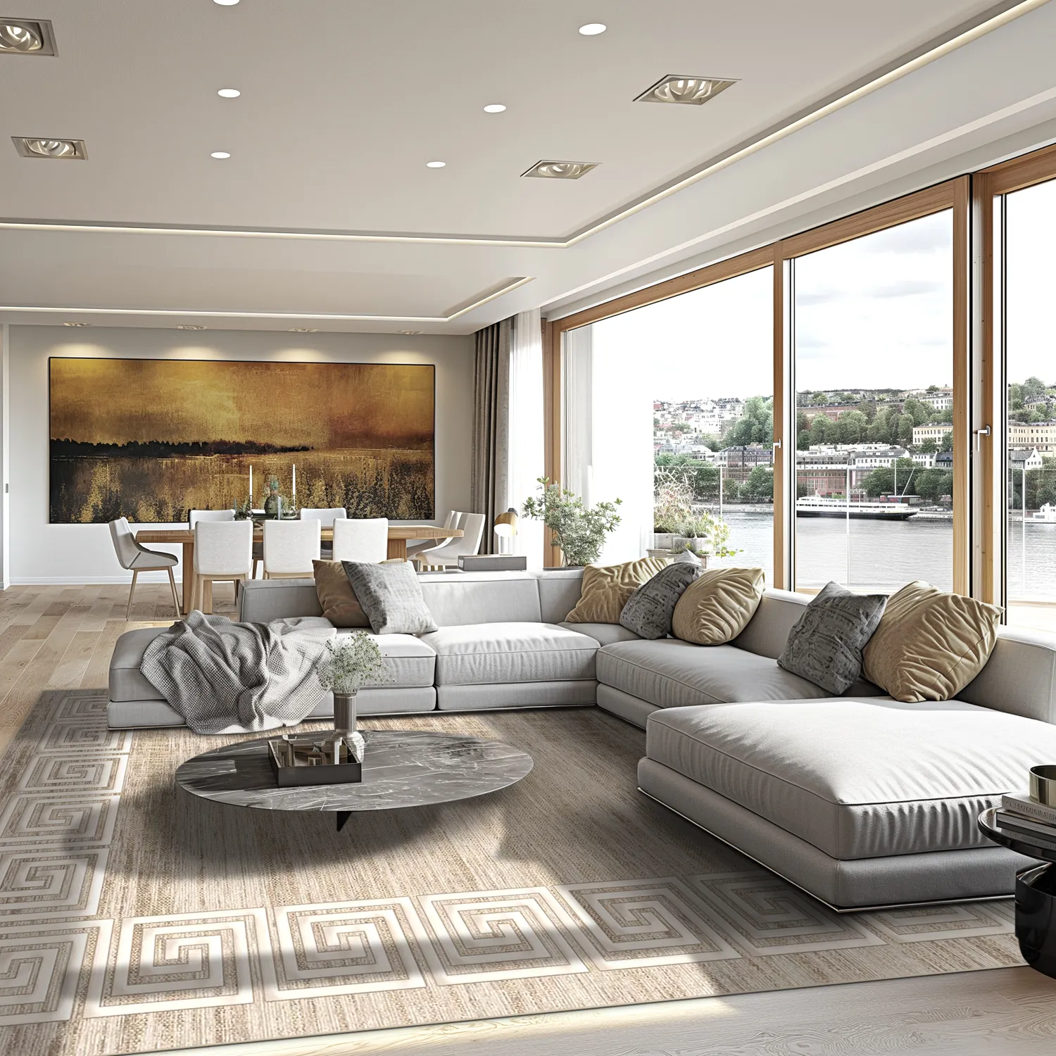 Wilton - Mytos (beige/wit)