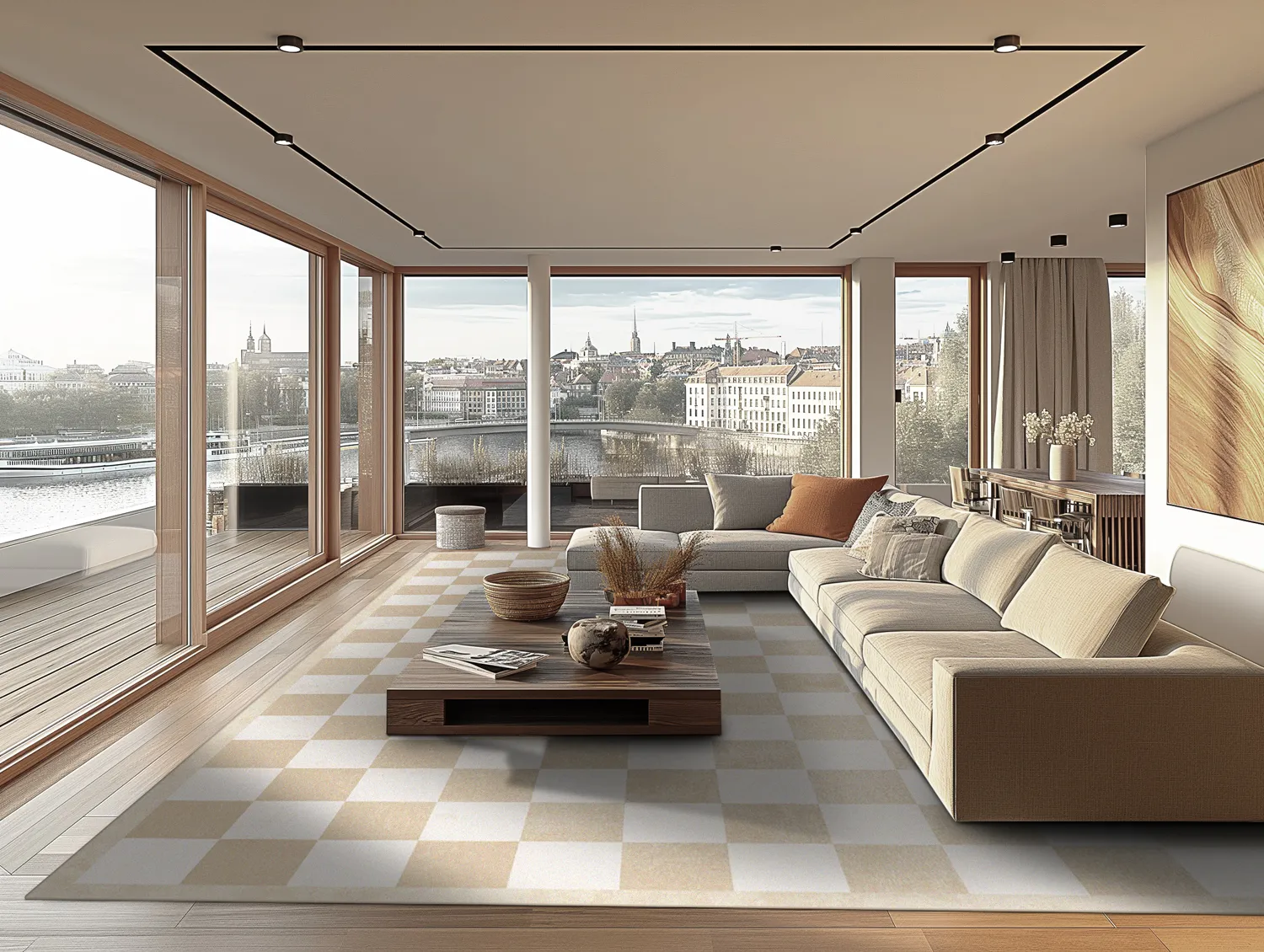 Wilton - Nevada (beige/wit)