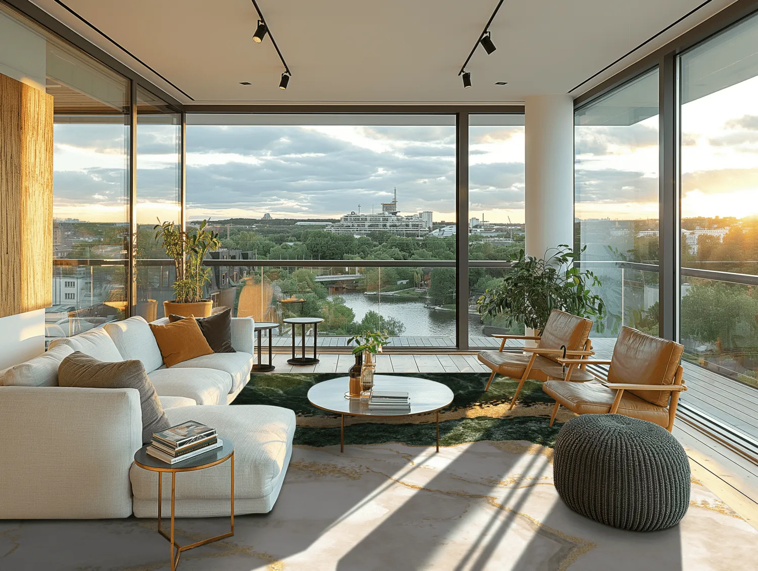 Wilton - Padova (groen/wit/goud)