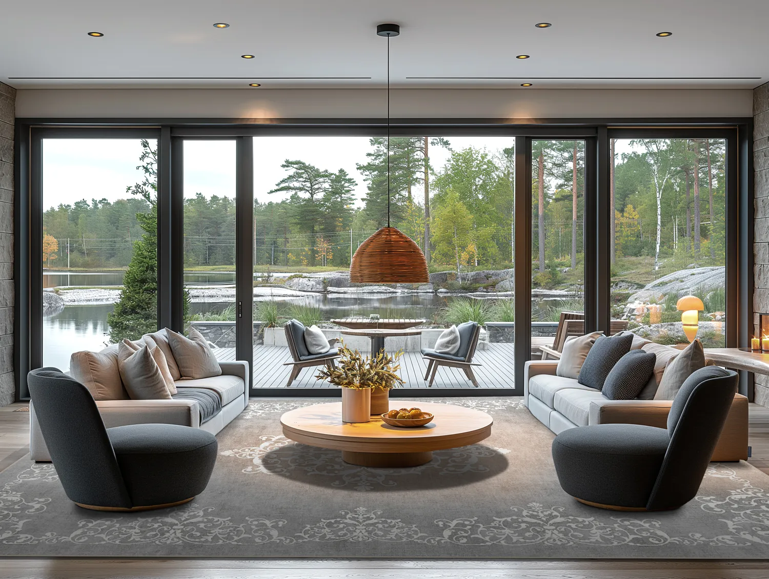 Wilton - Santi (grijs/wit)