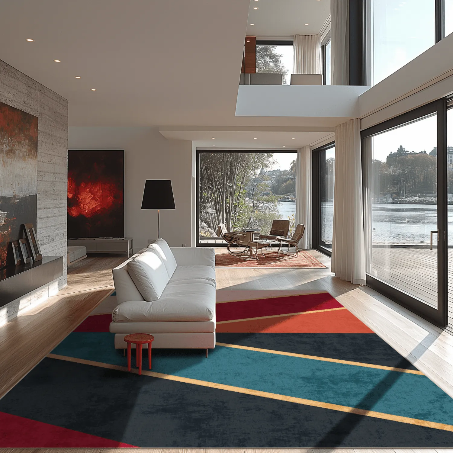 Wilton - Sanya (rood/multi)