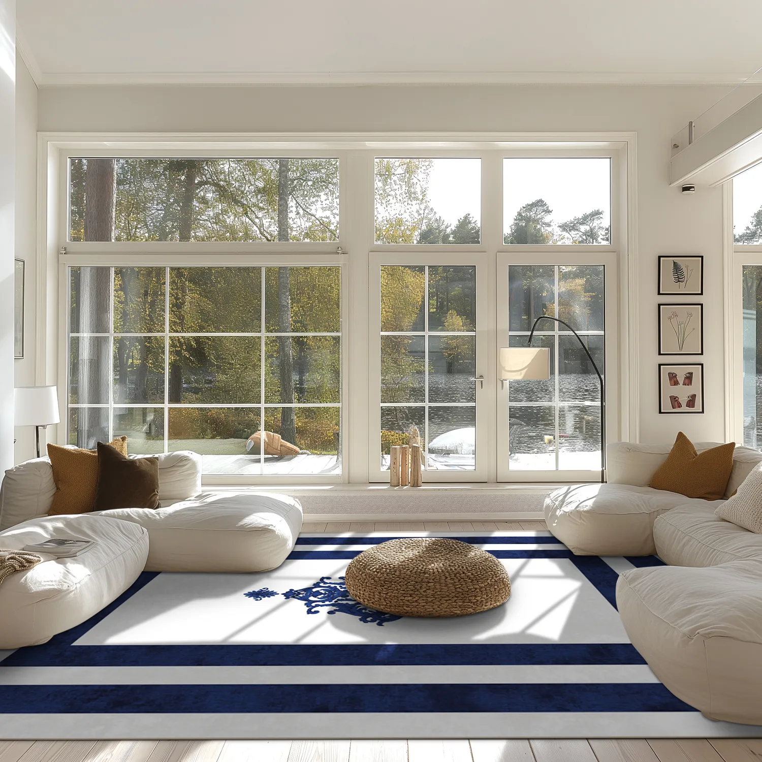 Wilton - Soros (blauw/wit)