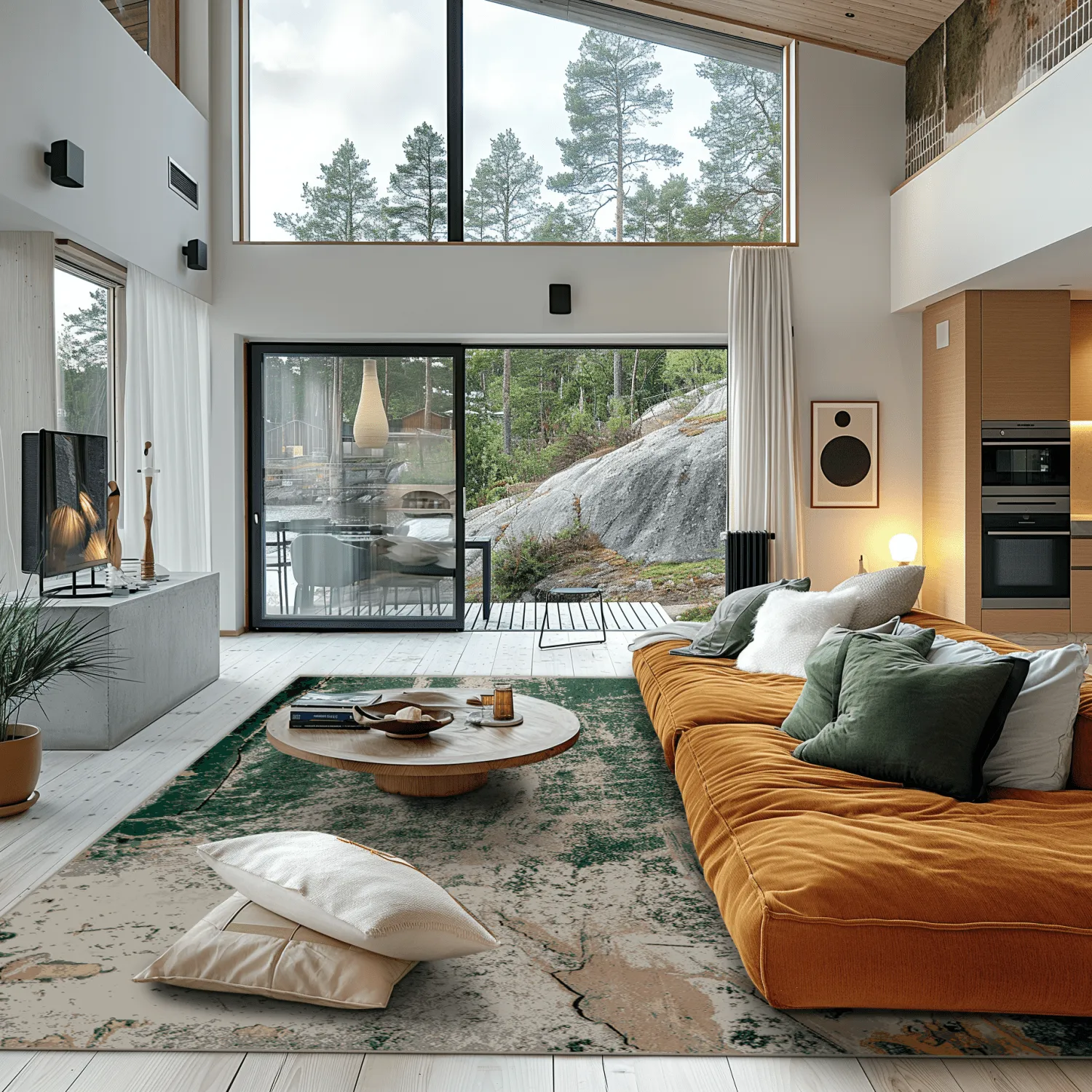 Wilton - Tamalous (beige/groen)