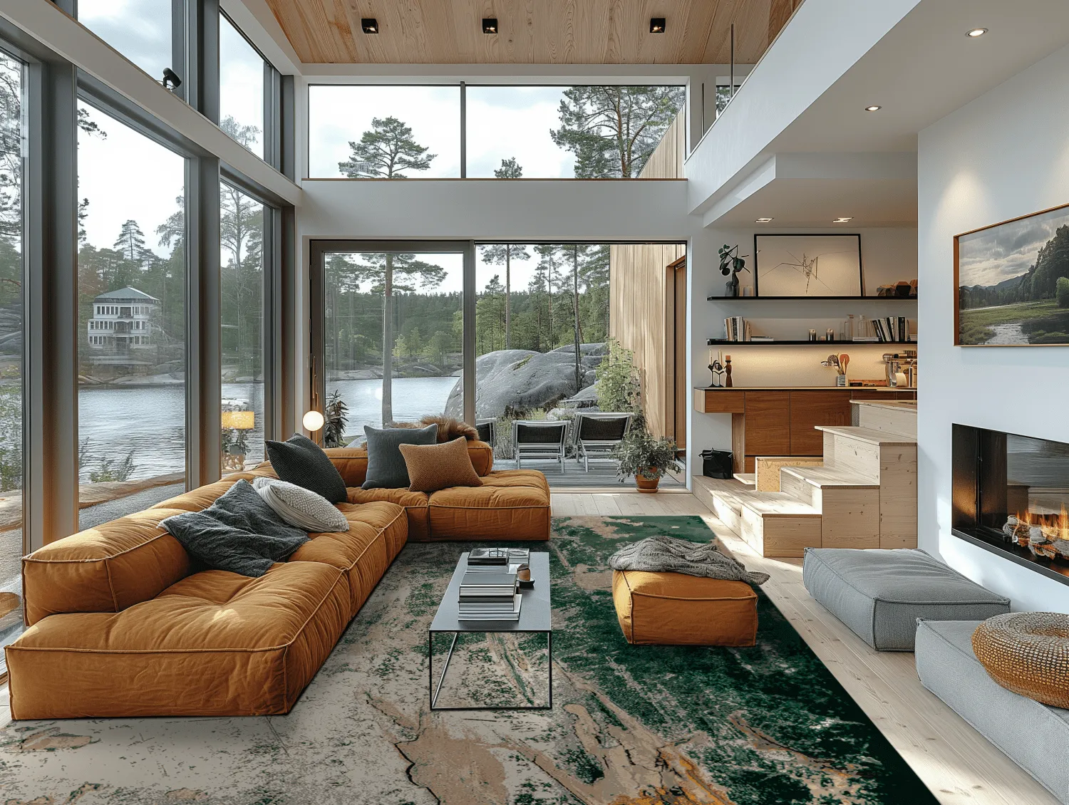 Wilton - Tamalous (beige/groen)