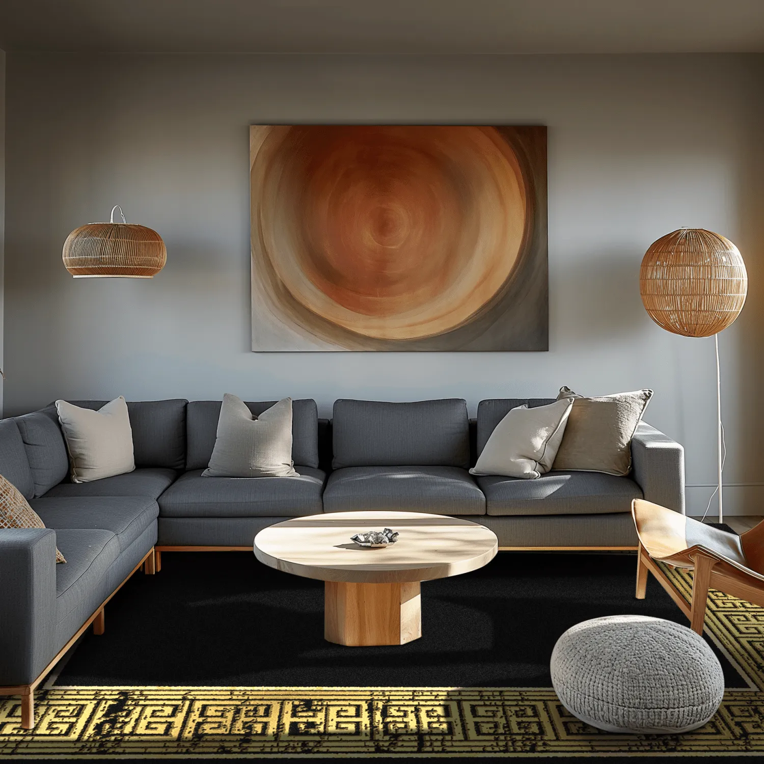 Wilton - Tilos (zwart/goud)