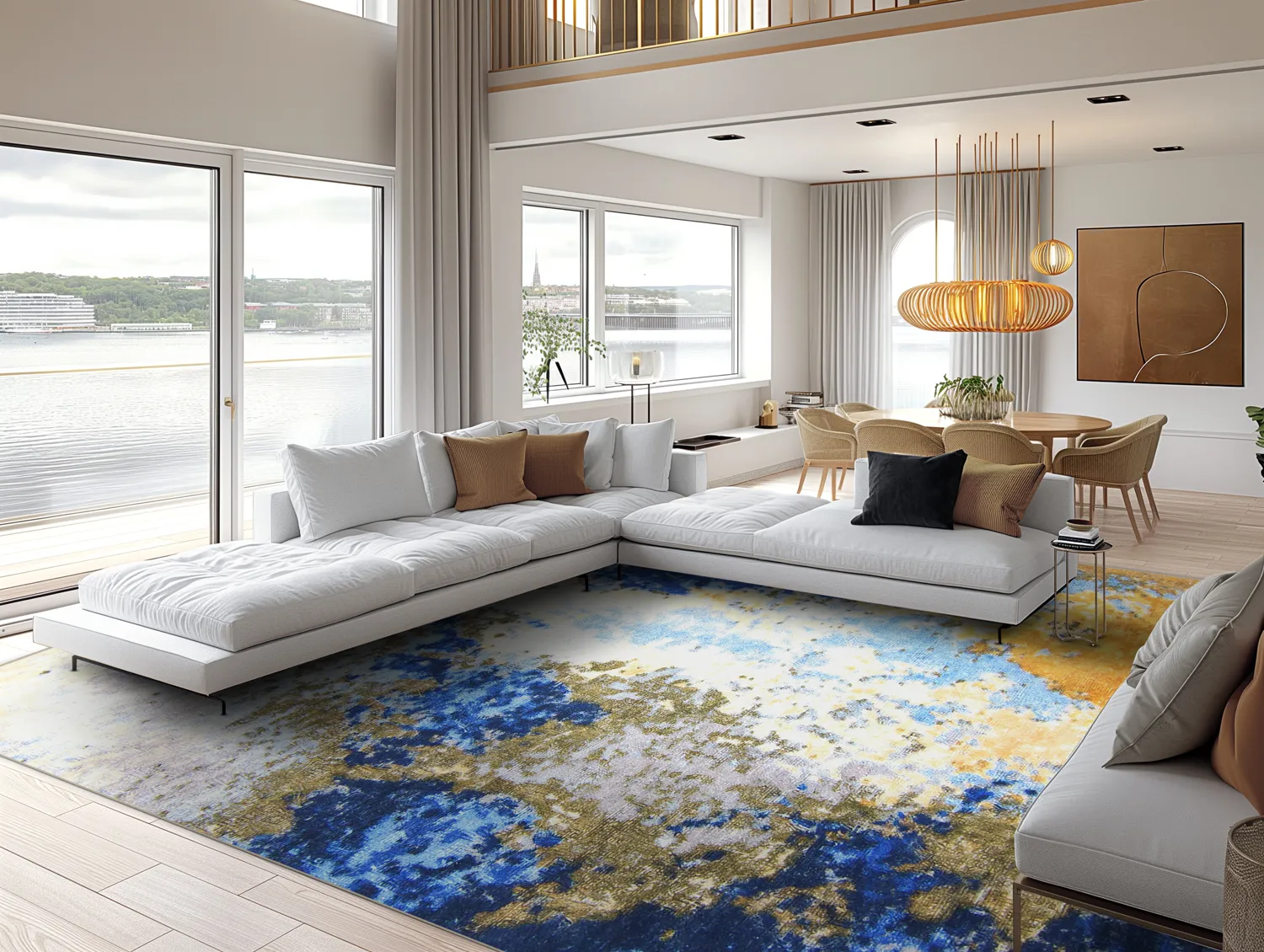 Wilton - Travale (blauw/geel/multi)